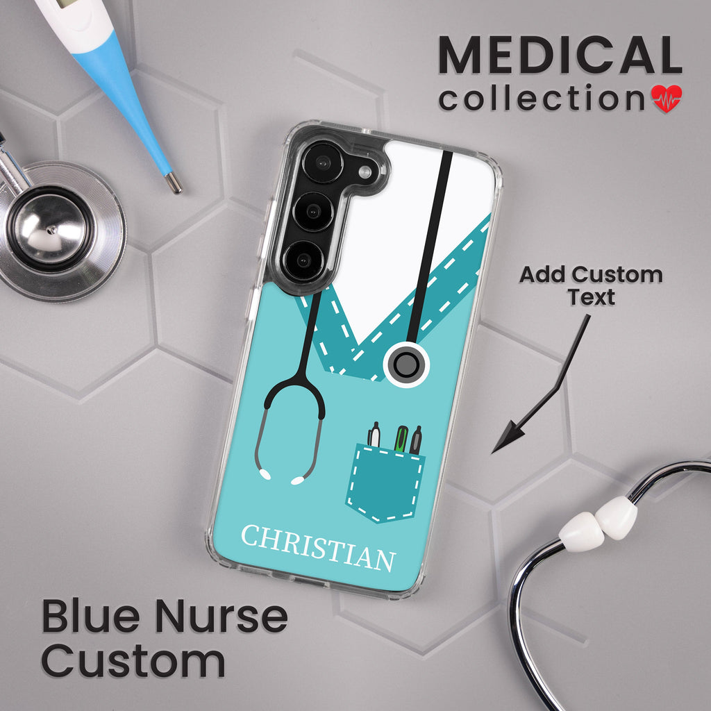 Nurse HD Custom Name Samsung Galaxy S23 Phone Case