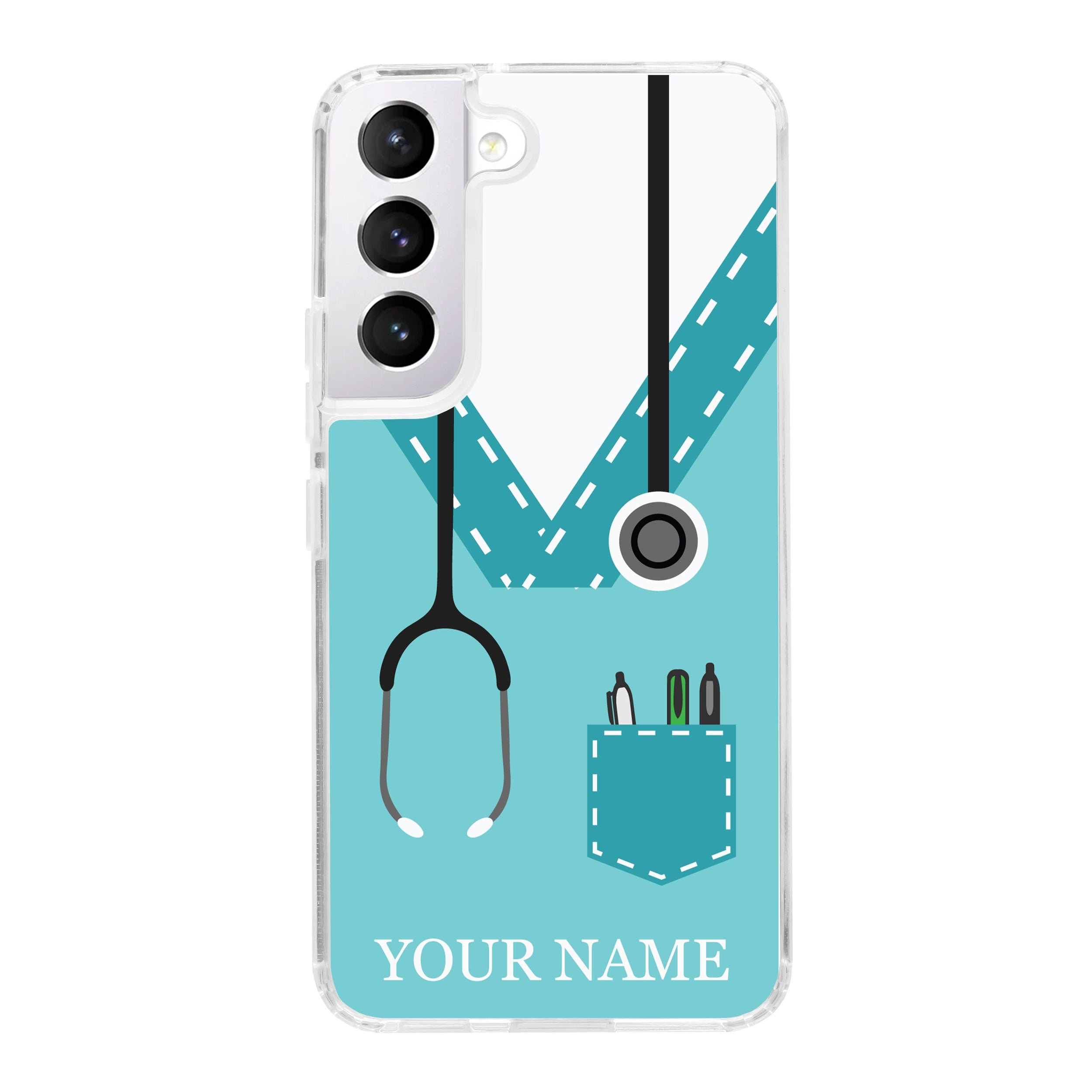 Nurse HD Custom Name Samsung Galaxy S23 Phone Case