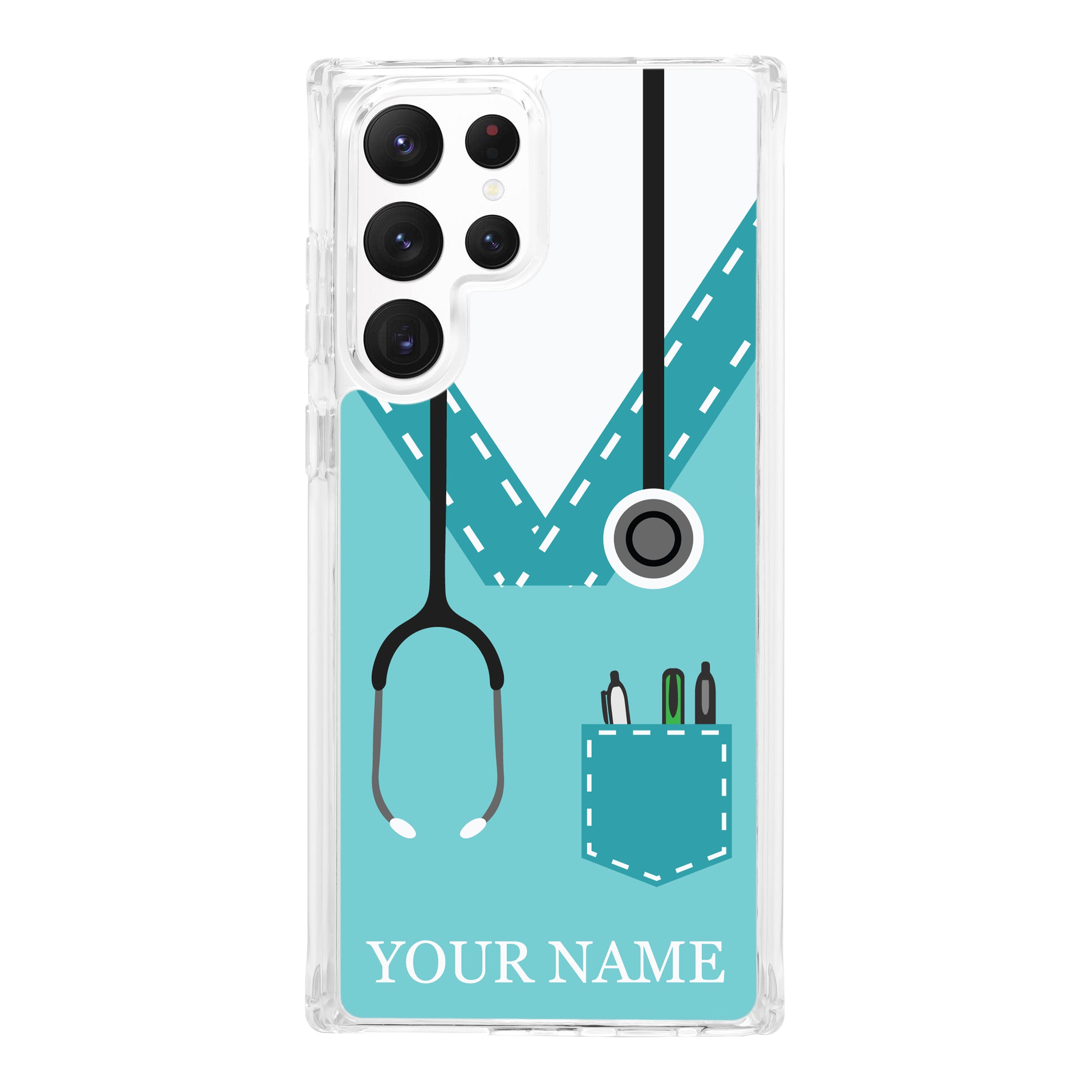 Nurse HD Custom Name Samsung Galaxy S23 Phone Case