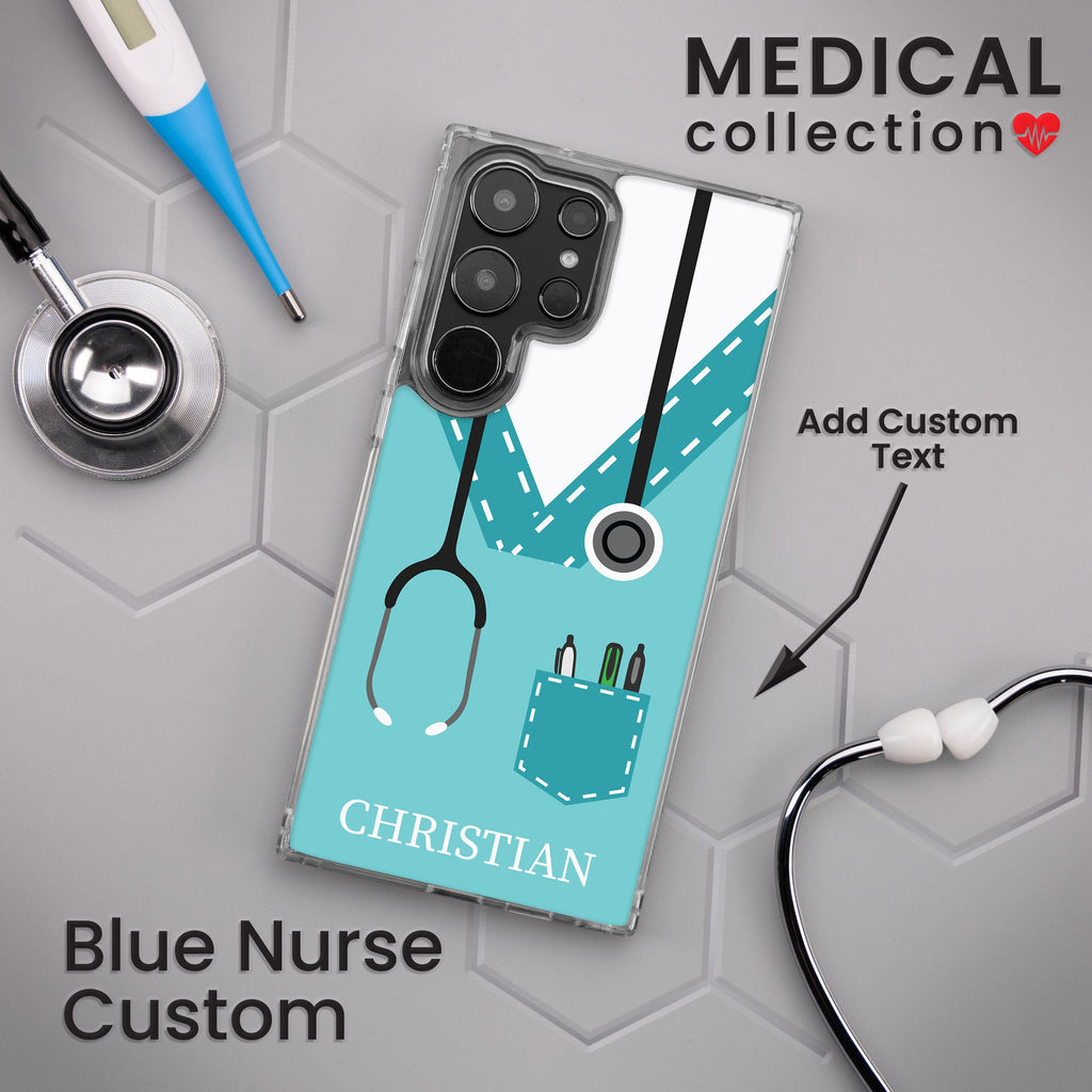 Nurse HD Custom Name Samsung Galaxy S21 Phone Case