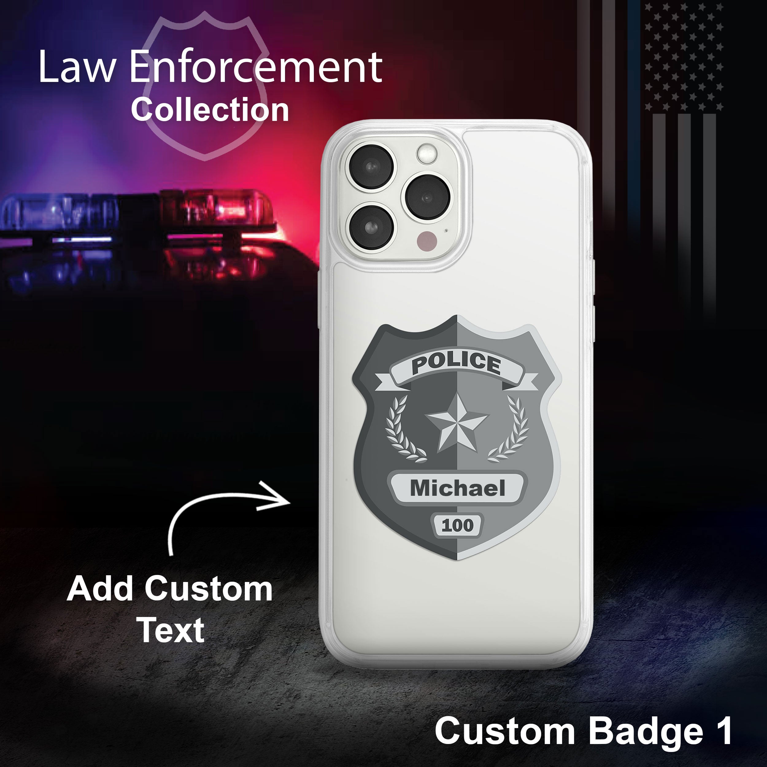Law Enforcement HD Apple iPhone 13 Mag-Safe Phone Case