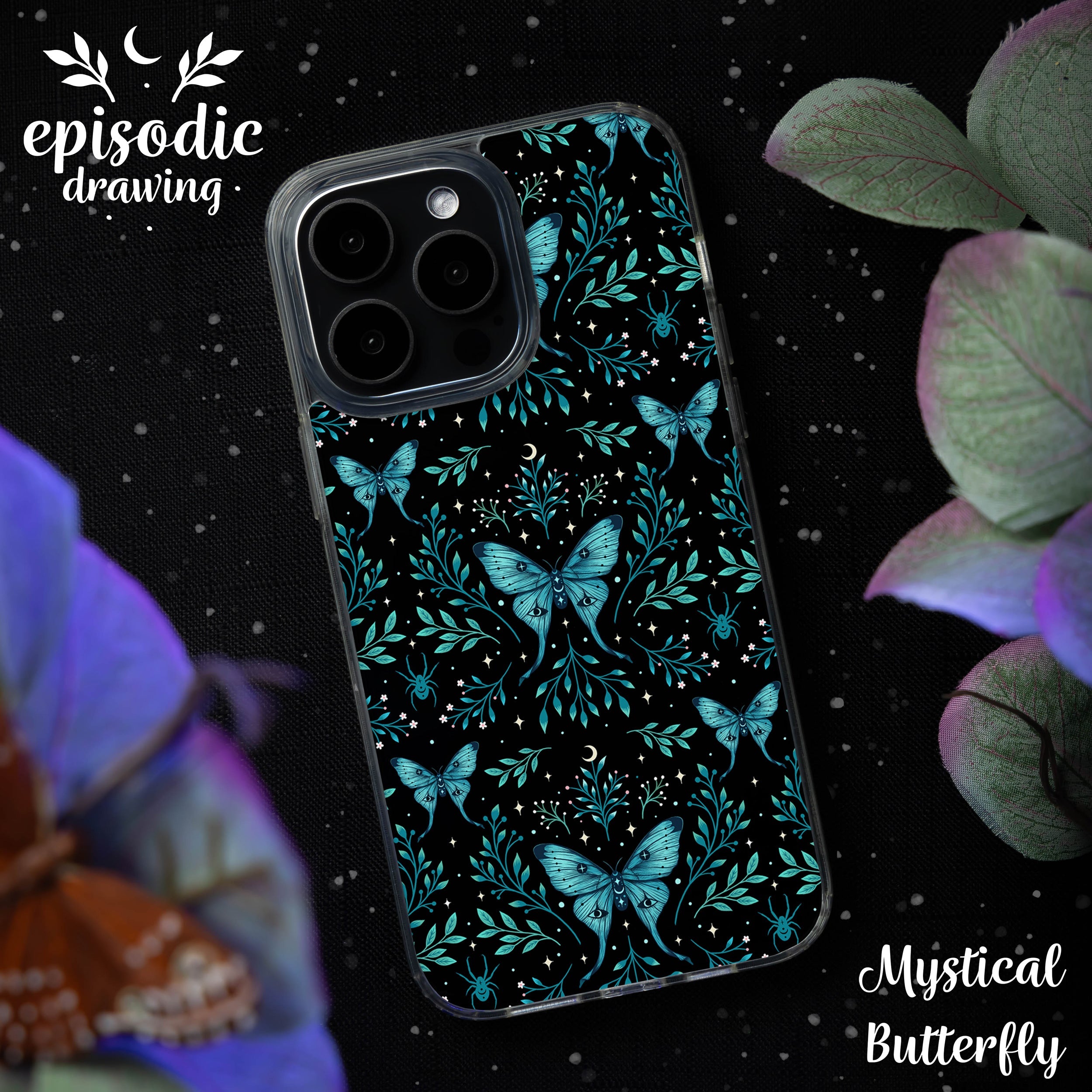Episodic Drawing Enchanted Collection HD Apple iPhone 13 Series Mag-Safe Phone Case