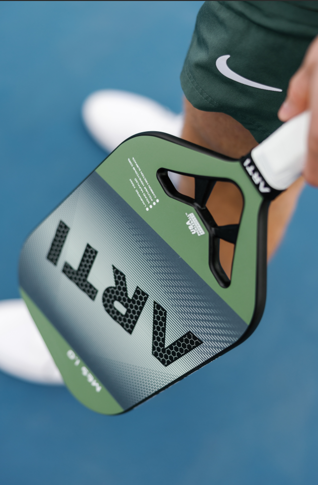 ARTI 14mm Carbon Fiber "MASTERY ELITE 1.0" Pickleball Paddle