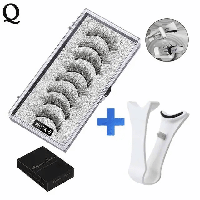 Reusable 3D Magnetic Eyelashes