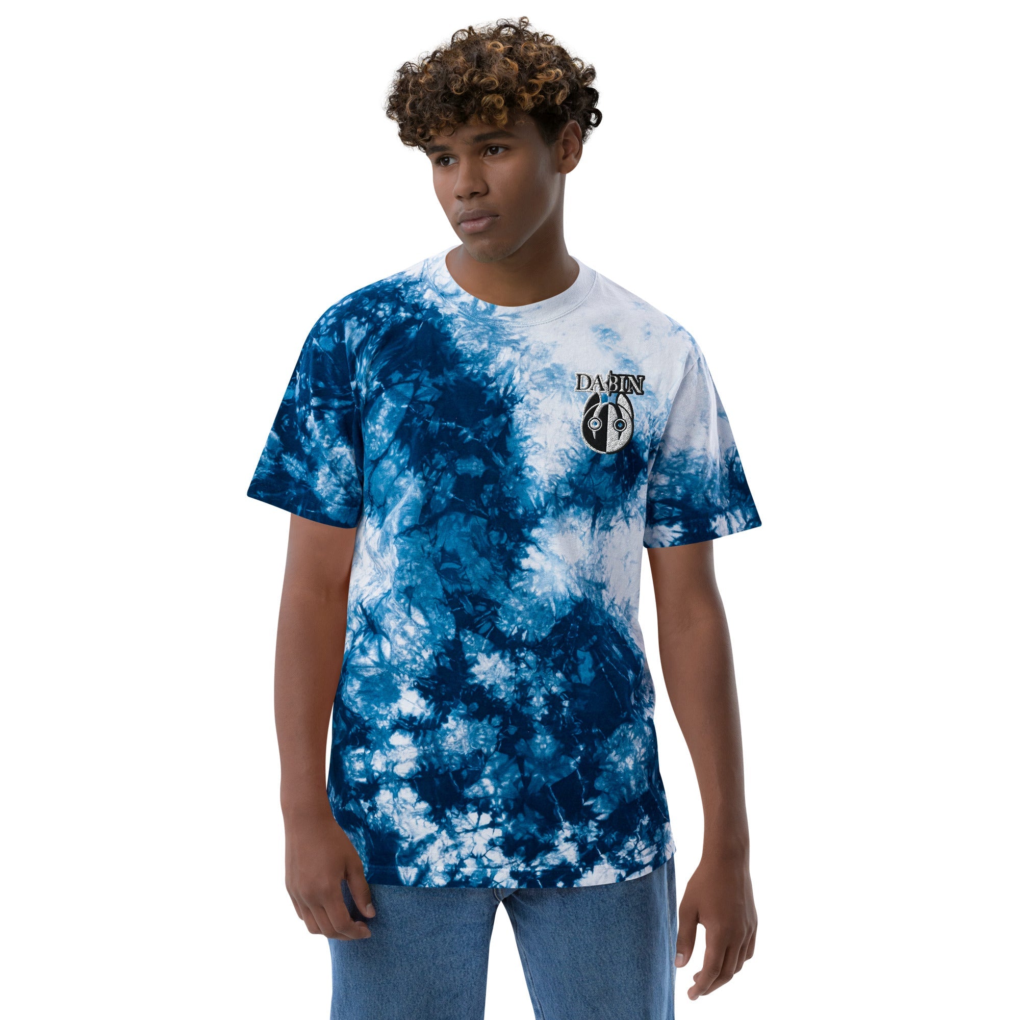 Dabin Oversized Tie Dye Festival T-shirt EDM Artist Rave Shirt for Men Women Unisex