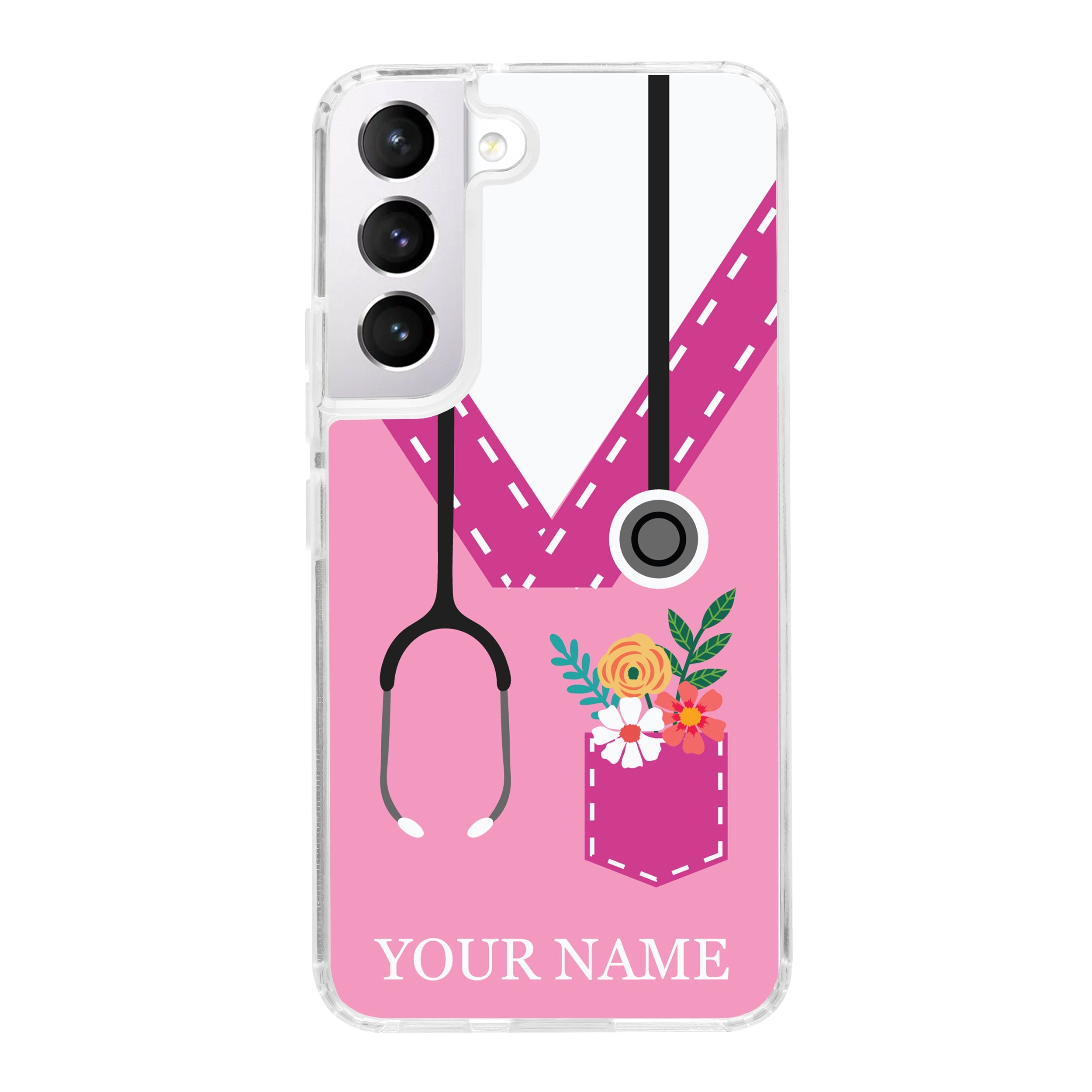 Nurse HD Custom Name Samsung Galaxy S22 Phone Case