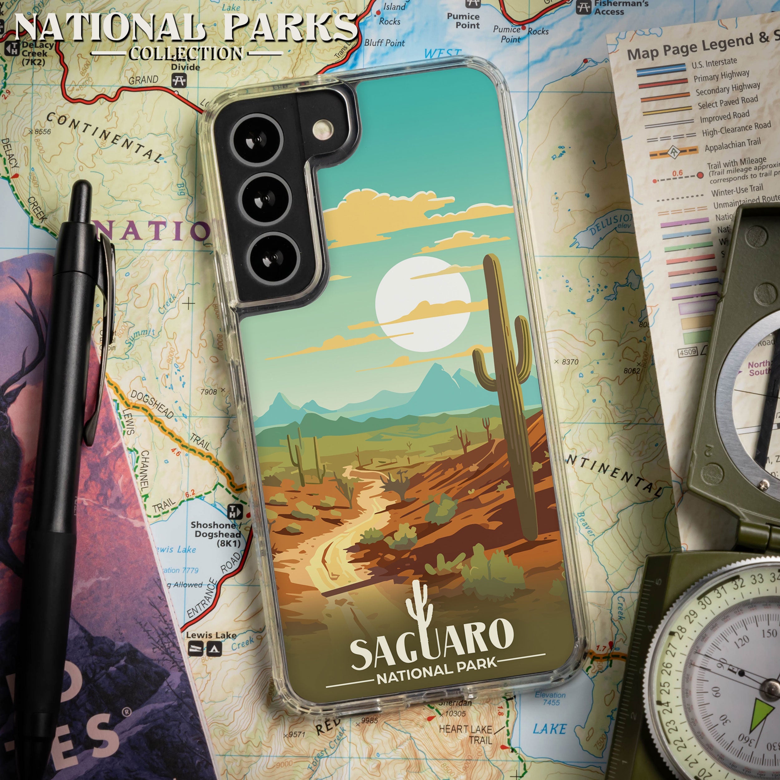 National Parks Saguaro HD Samsung Galaxy S21 Phone Case