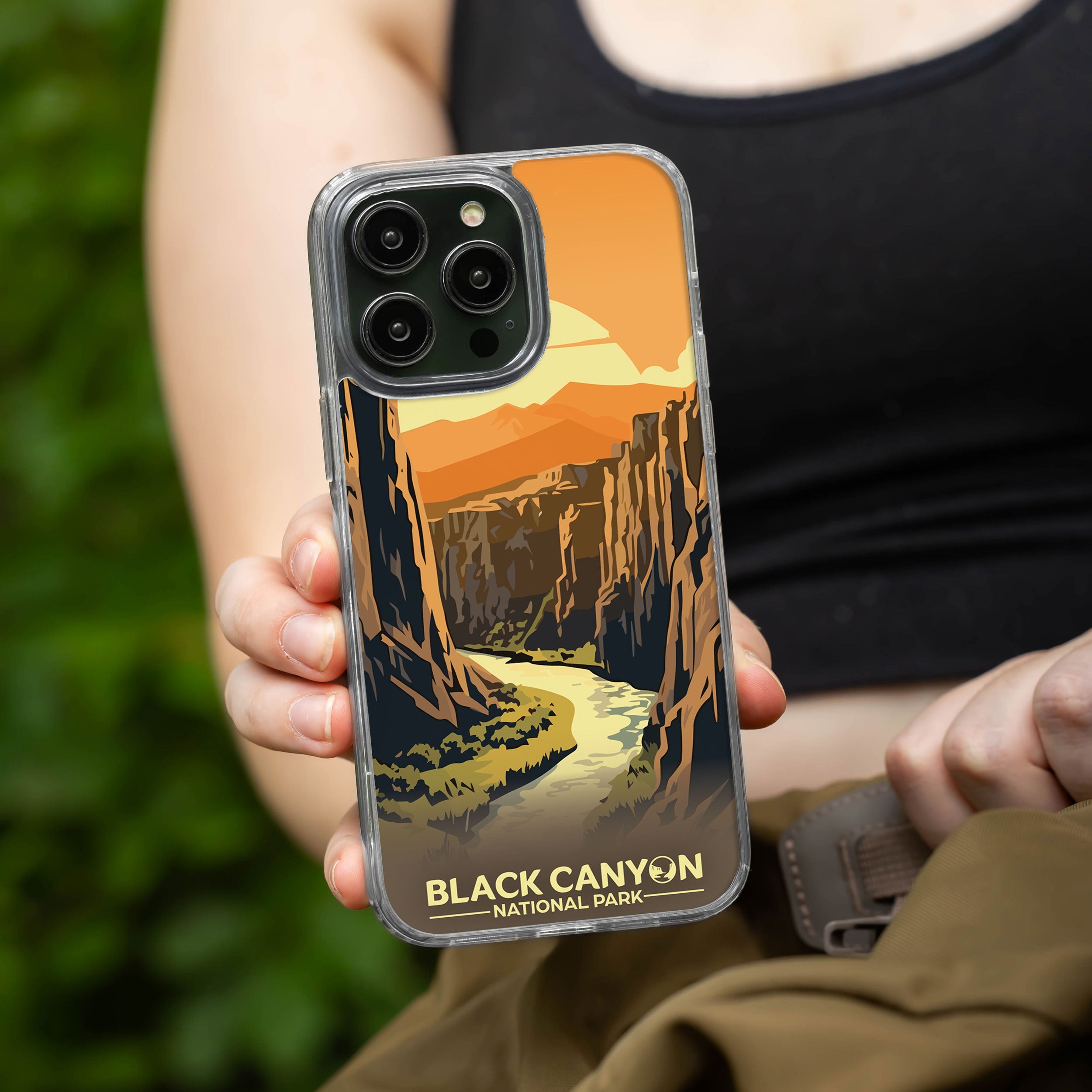 National Parks Black Canyon HD Apple iPhone 12 Series Mag-Safe Phone Case