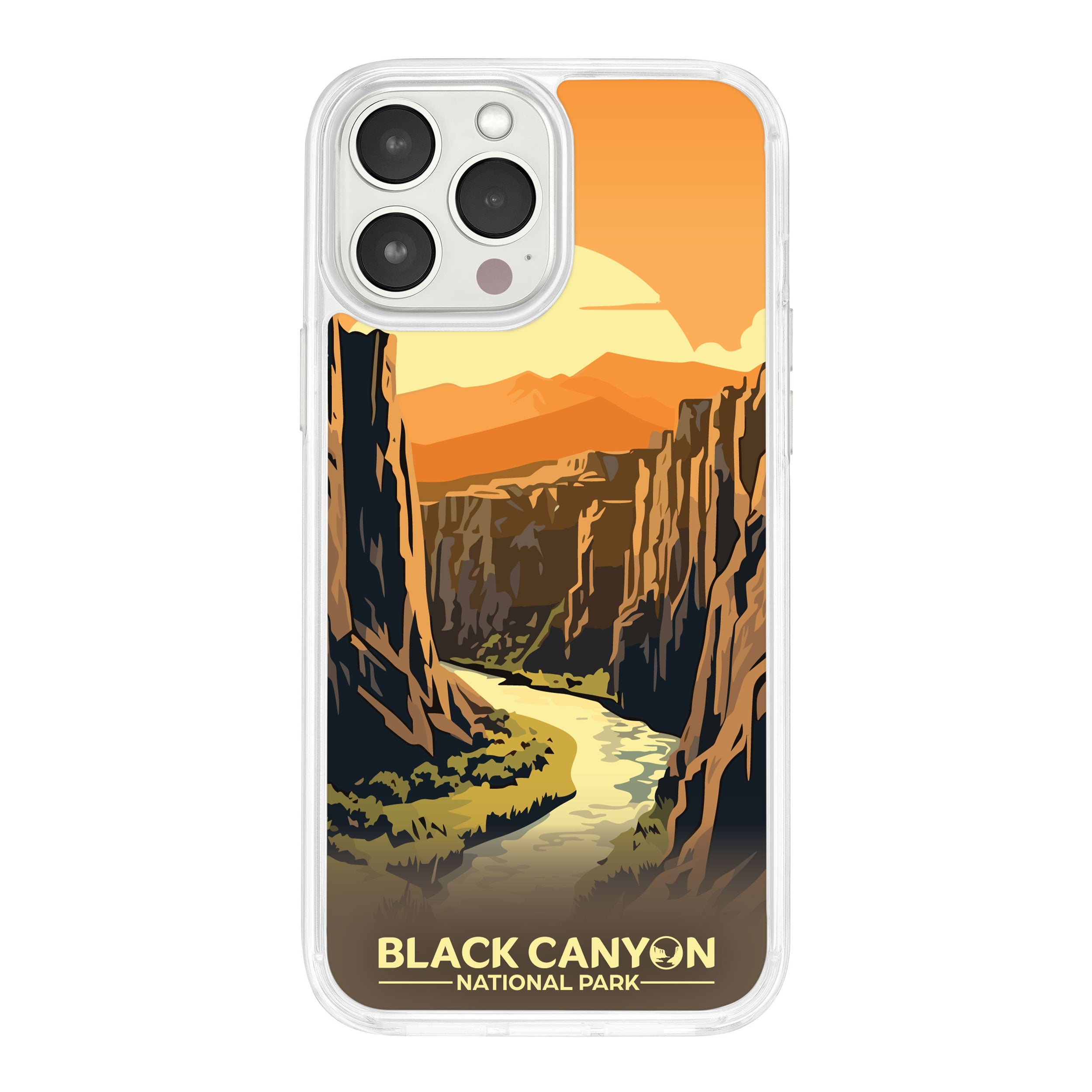 National Parks Black Canyon HD Apple iPhone 13 Series Mag-Safe Phone Case