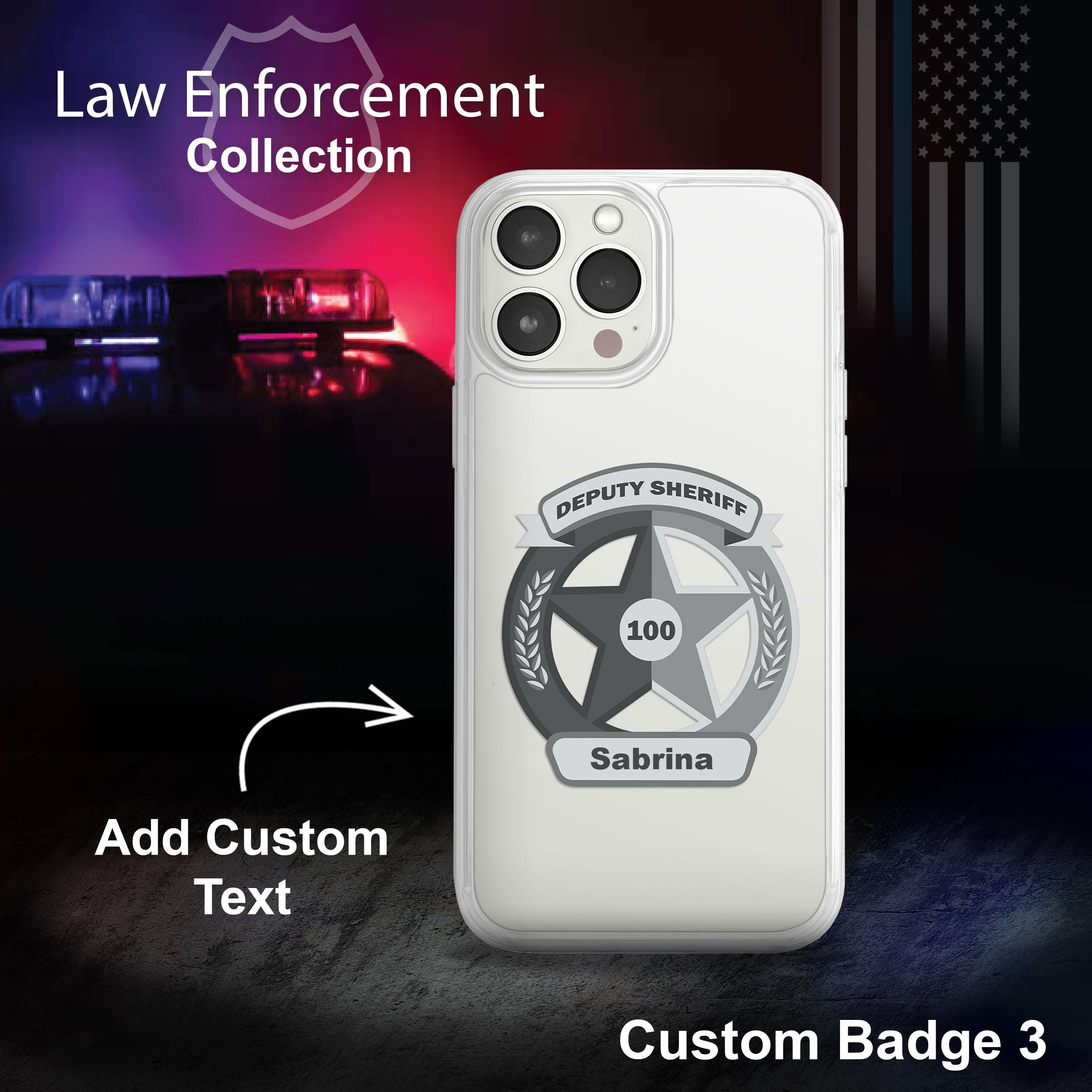 Law Enforcement HD Apple iPhone 13 Mag-Safe Phone Case