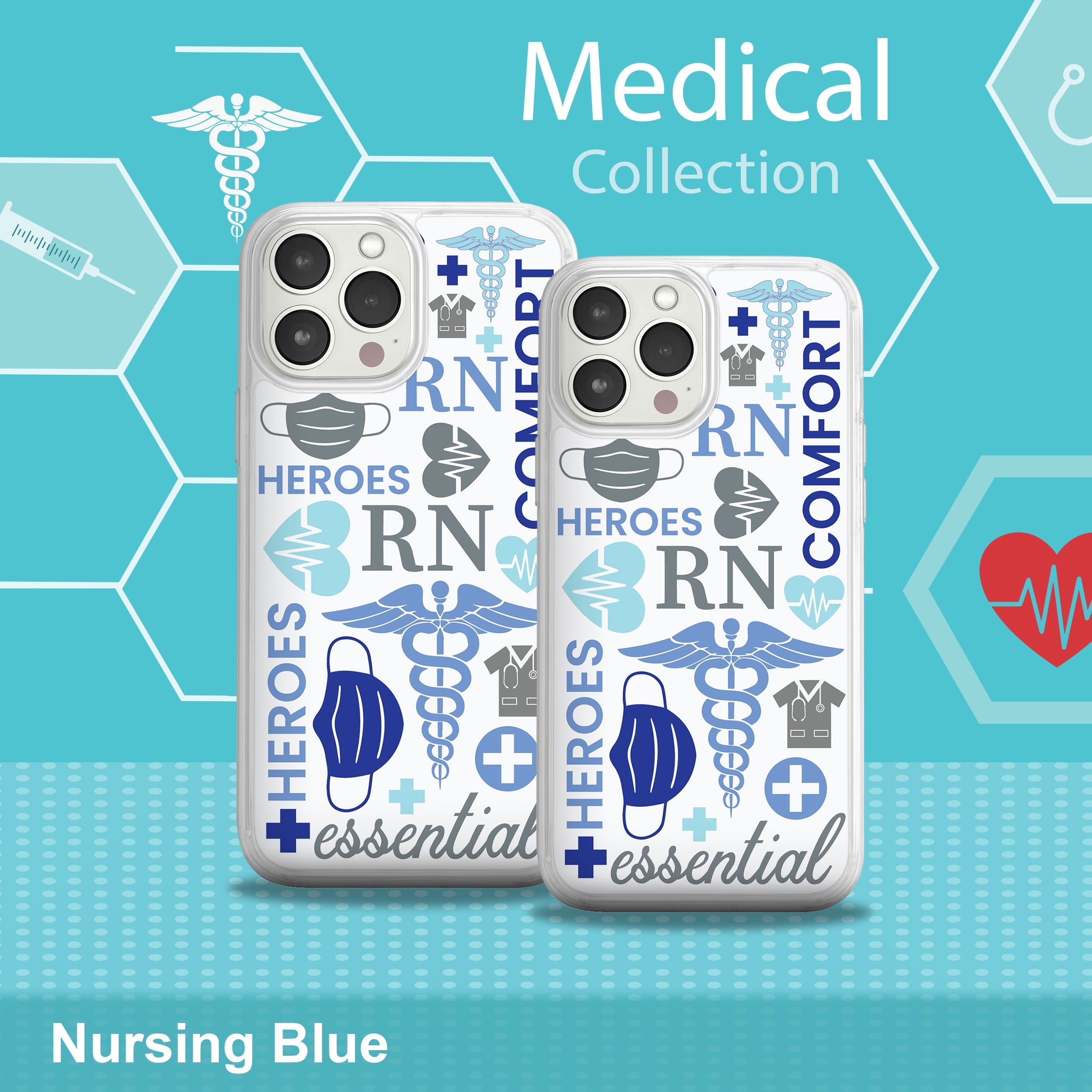 Nurse HD Apple iPhone 12 Series Mag-Safe Phone Case