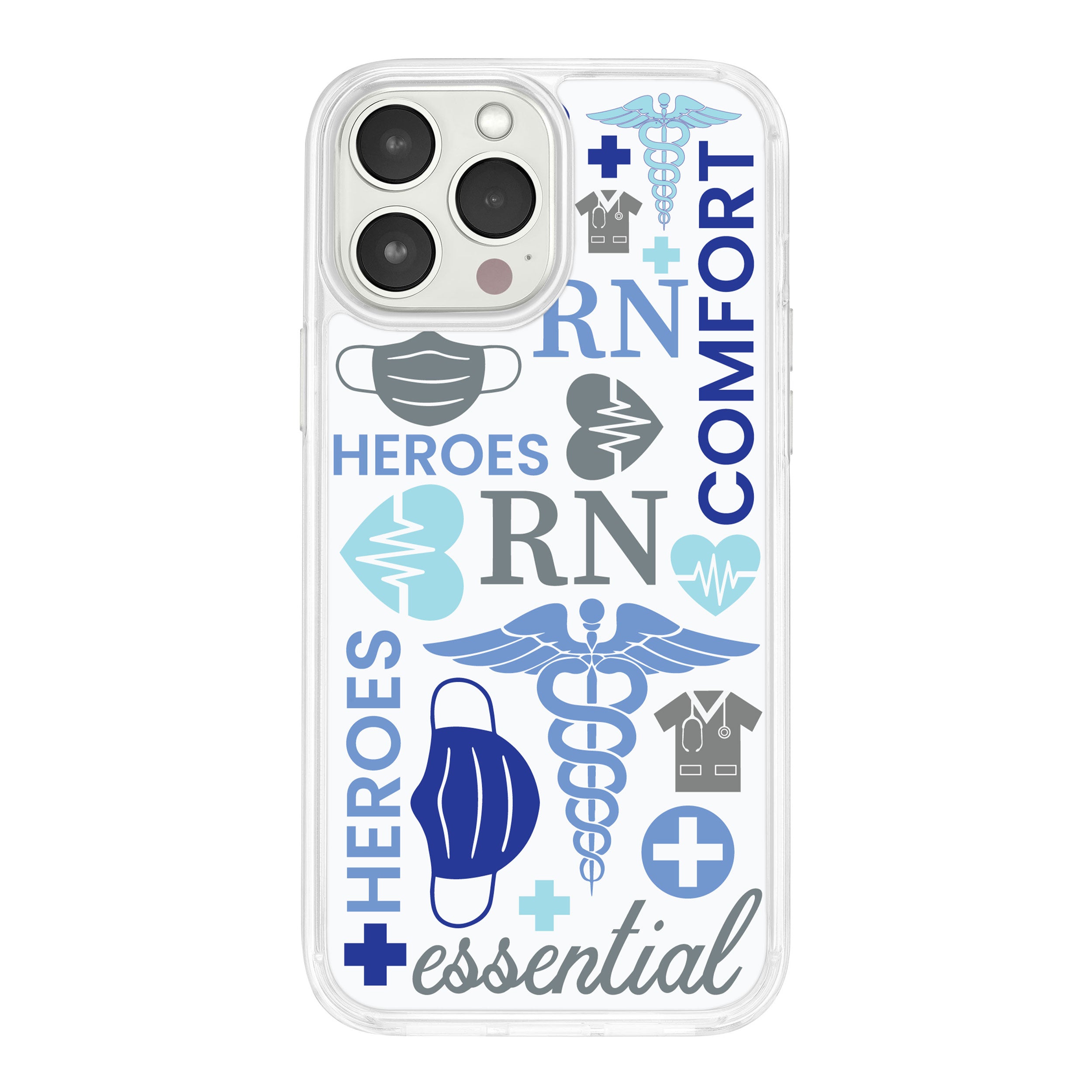 Nurse HD Apple iPhone 14 Series Mag-Safe Phone Case