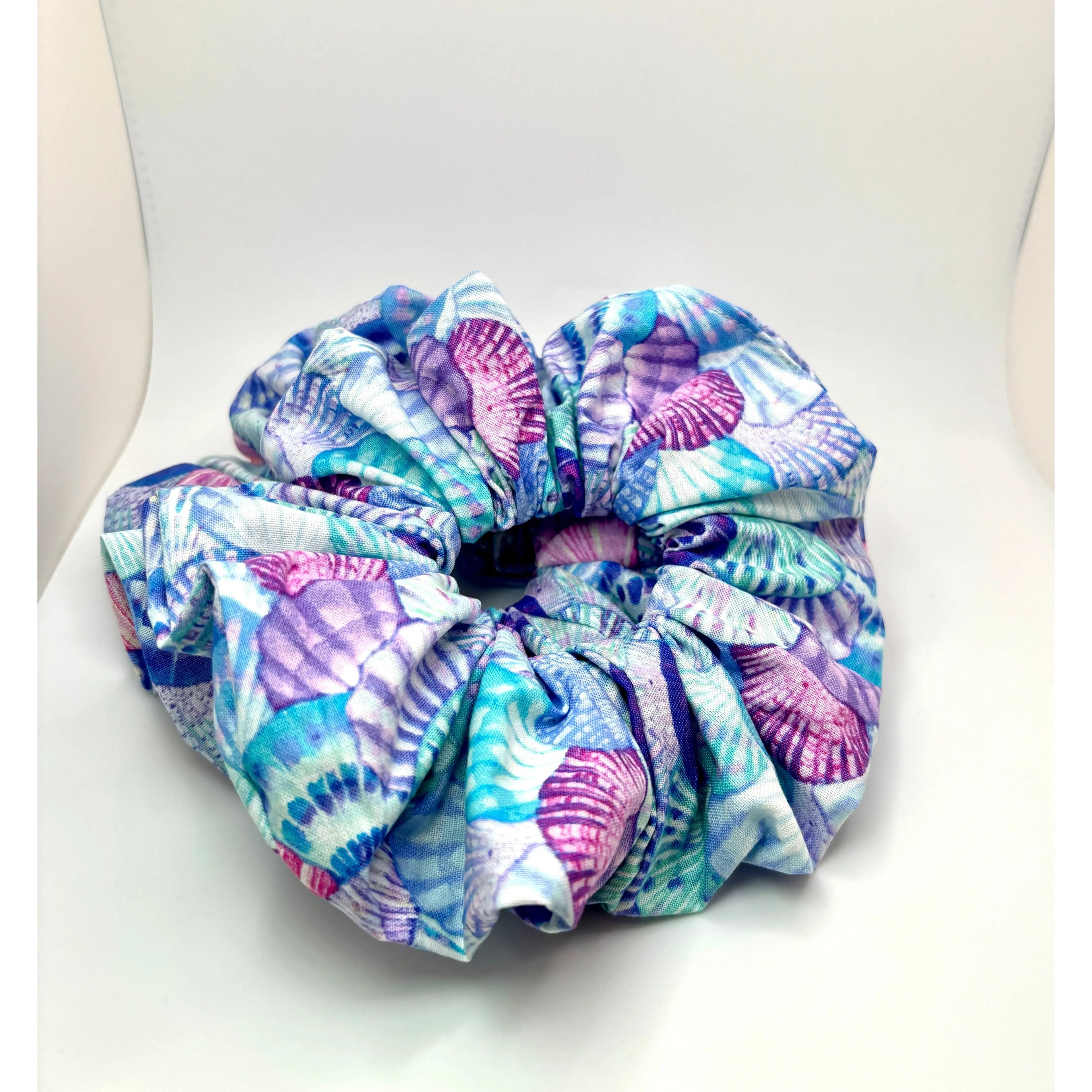 Seashell Summer Scrunchie