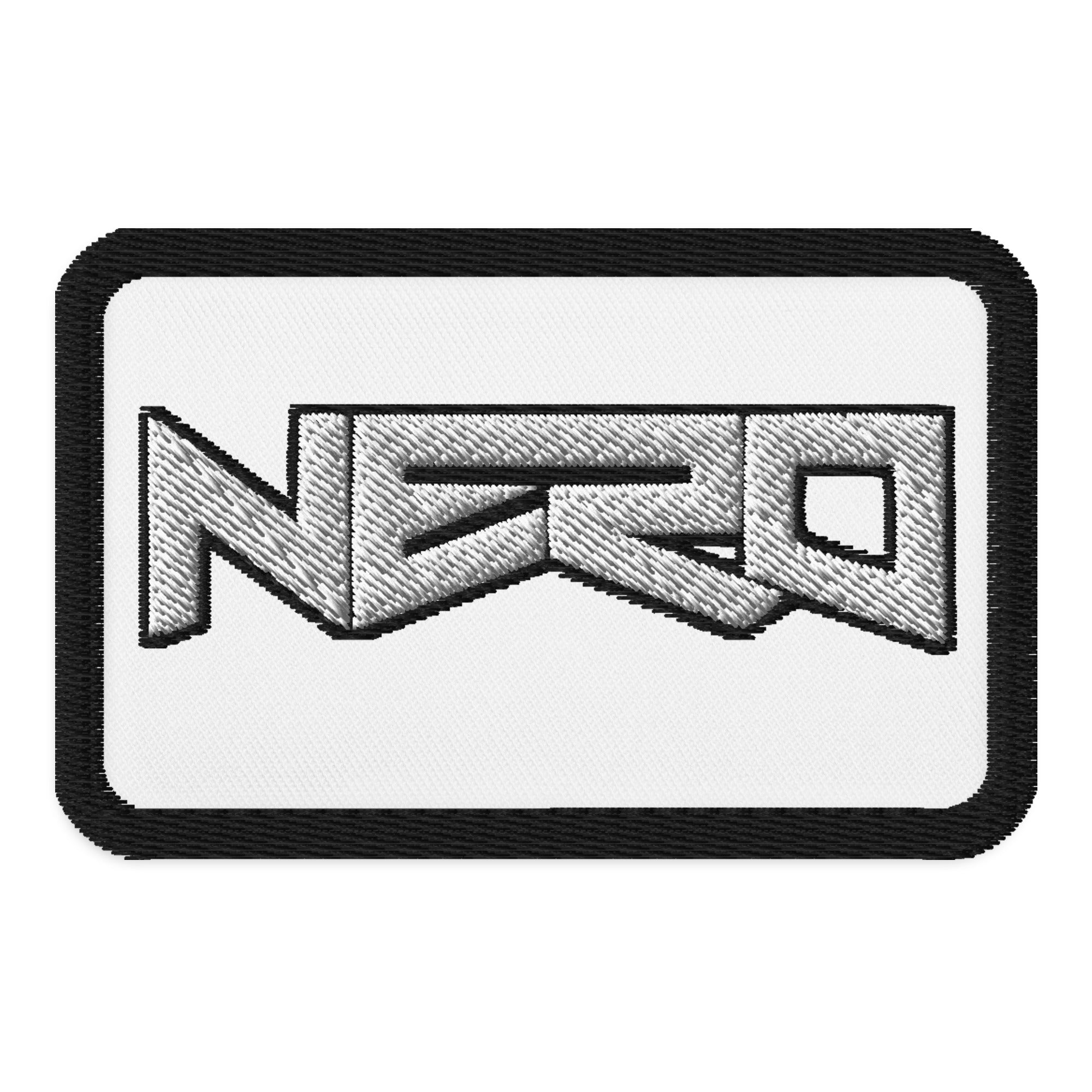 NERO Iron-on Embroidered EDM Patches
