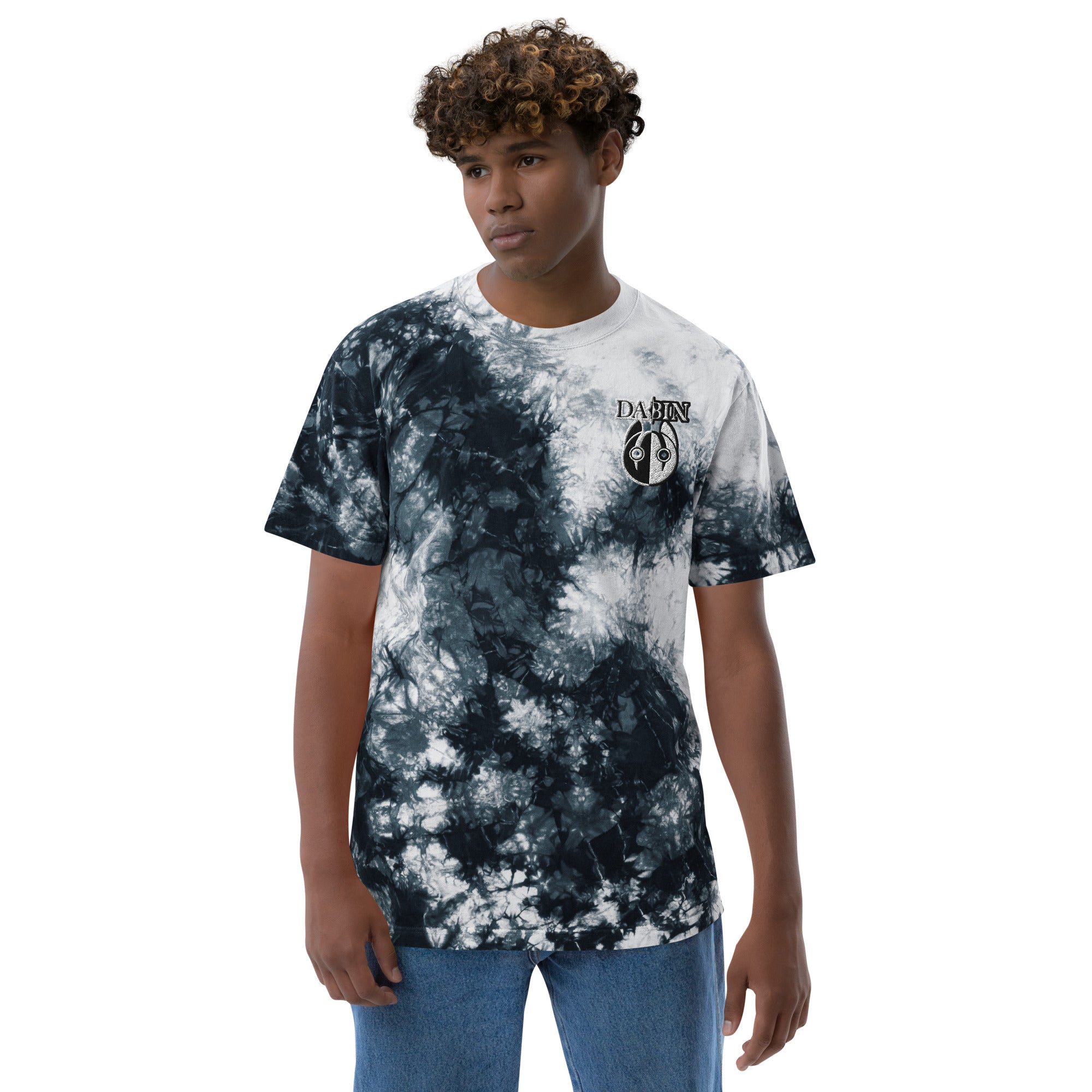 Dabin Oversized Tie Dye Festival T-shirt EDM Artist Rave Shirt for Men Women Unisex