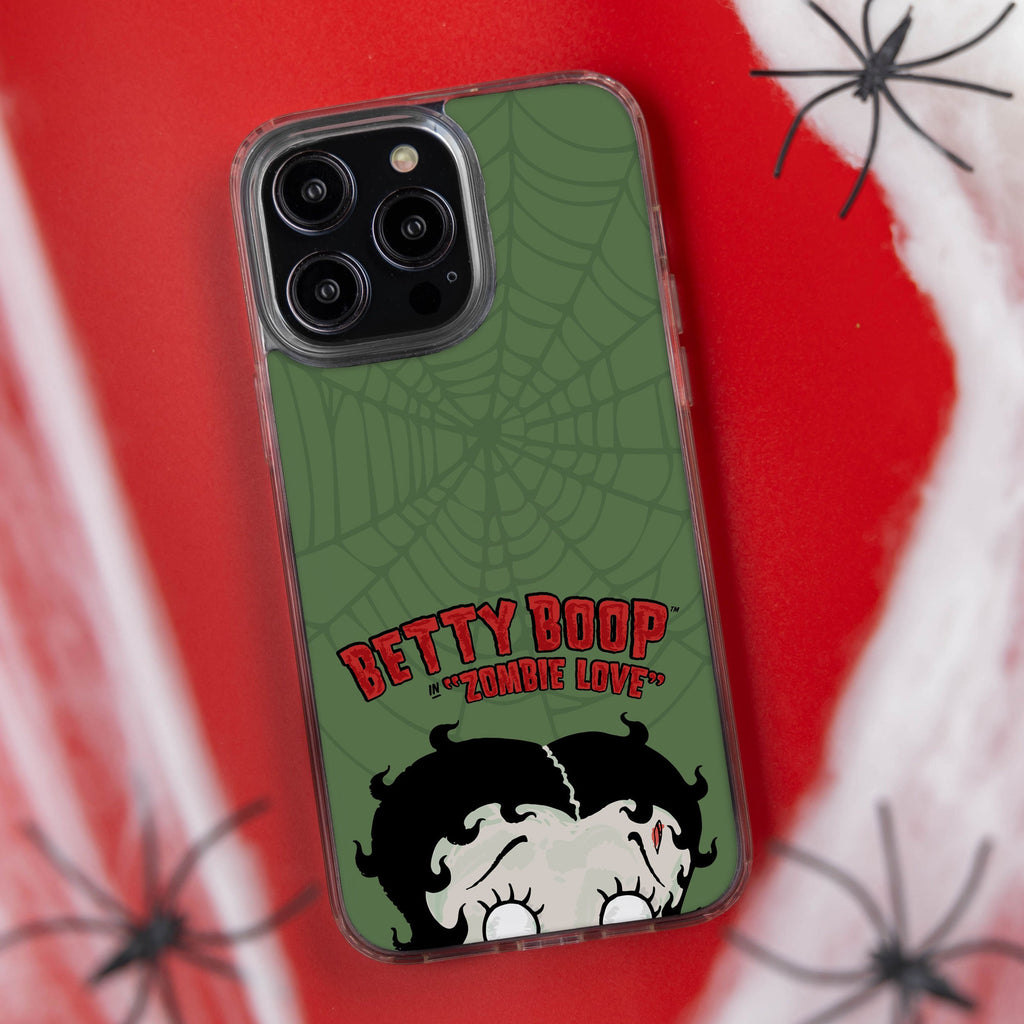 Betty Boop Zombie Love HD Apple iPhone Series 11 - 14 Mag-Safe Phone Case