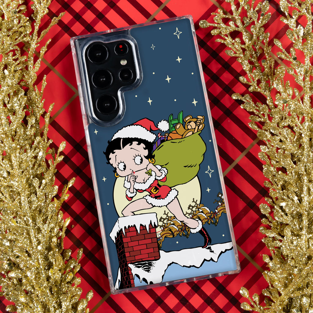 Betty Boop Happy Holidays HD Samsung Galaxy S23 Phone Case