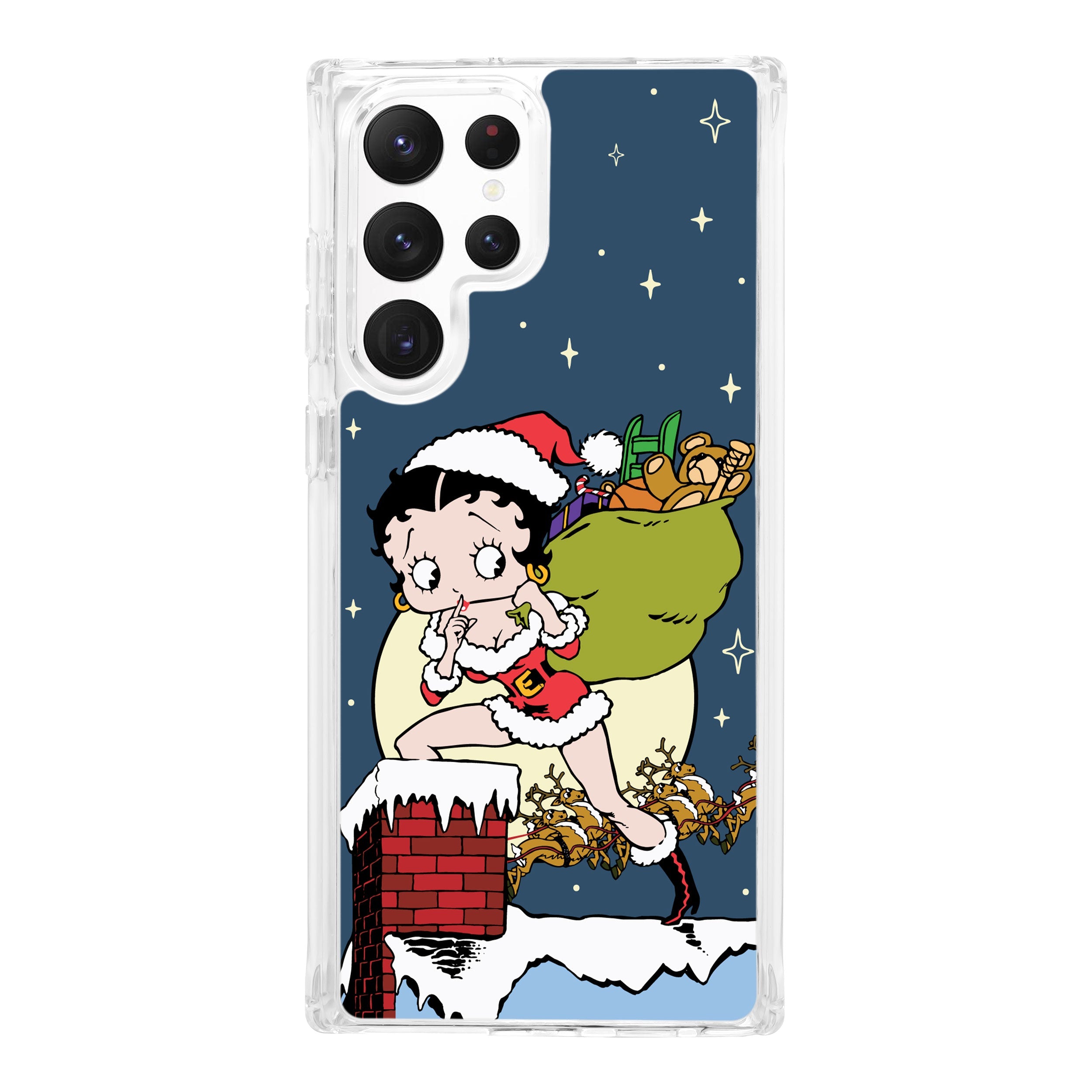 Betty Boop Happy Holidays HD Samsung Galaxy S23 Phone Case