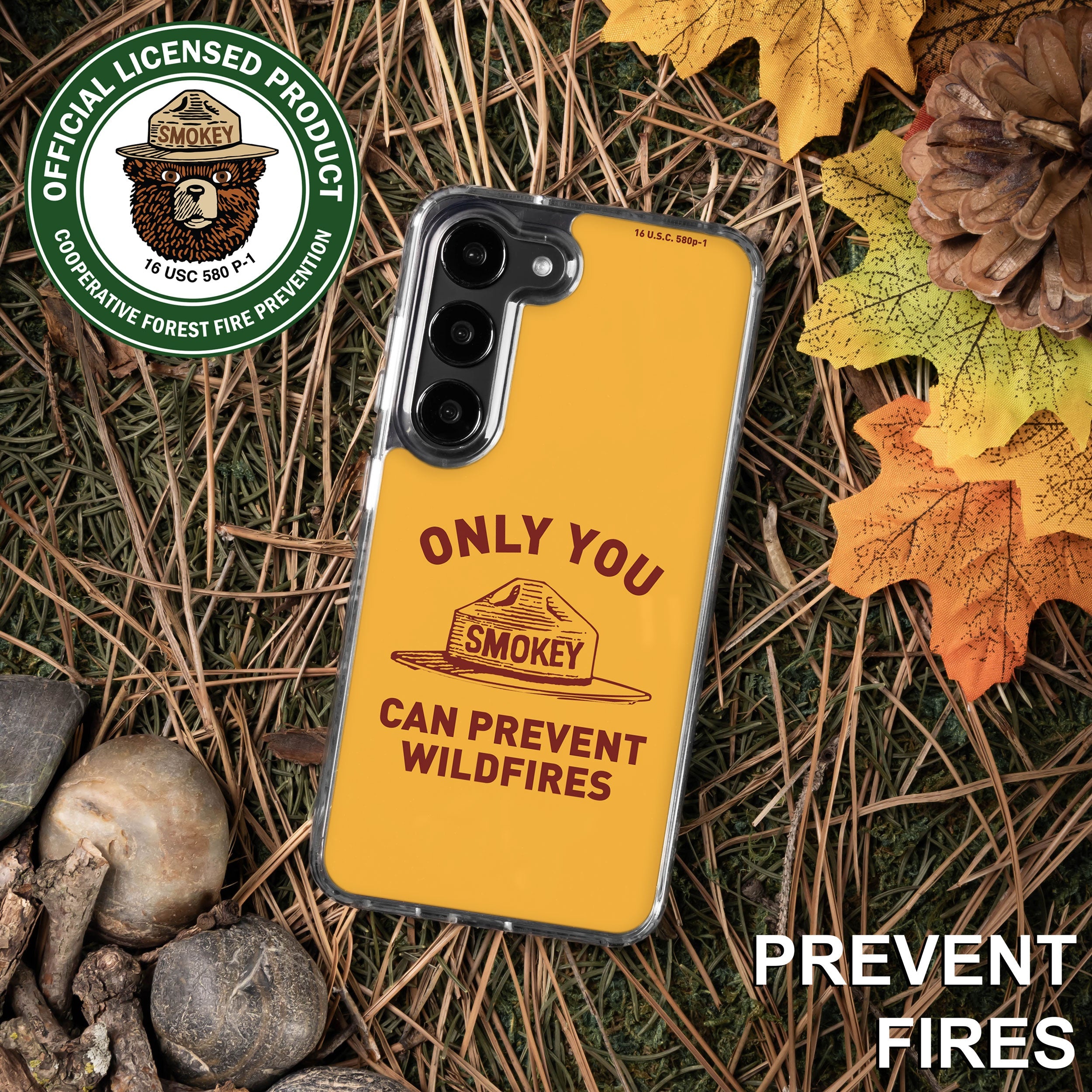 Smokey Bear Classic HD Samsung Galaxy S23 Phone Case