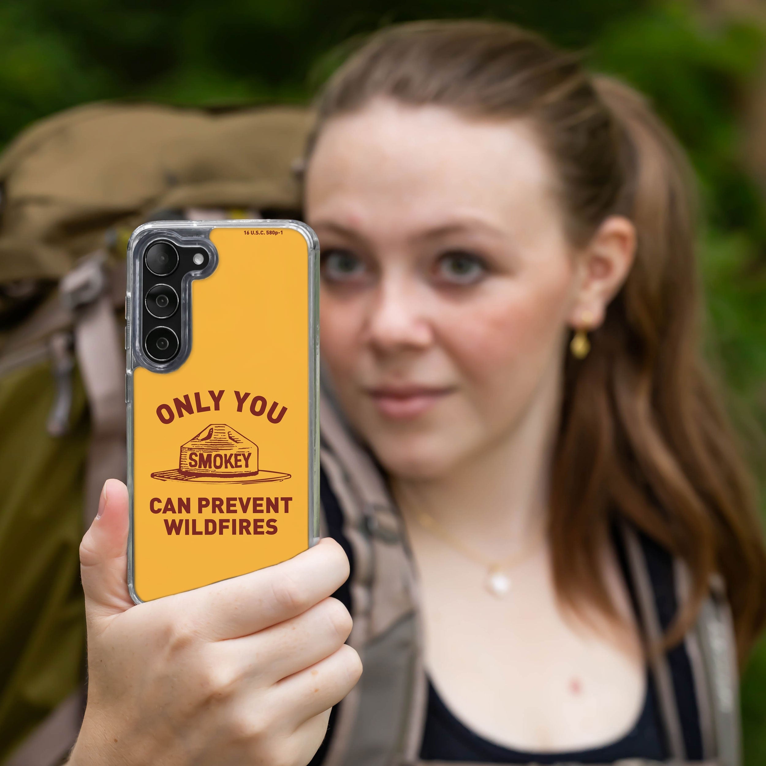 Smokey Bear Classic HD Samsung Galaxy S23 Phone Case