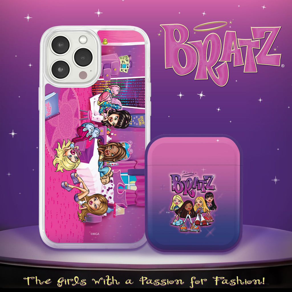 Bratz® Classic HD Apple iPhone 15 Mag-Safe Phone Case and AirPods Gen 1 & 2 Combo Package