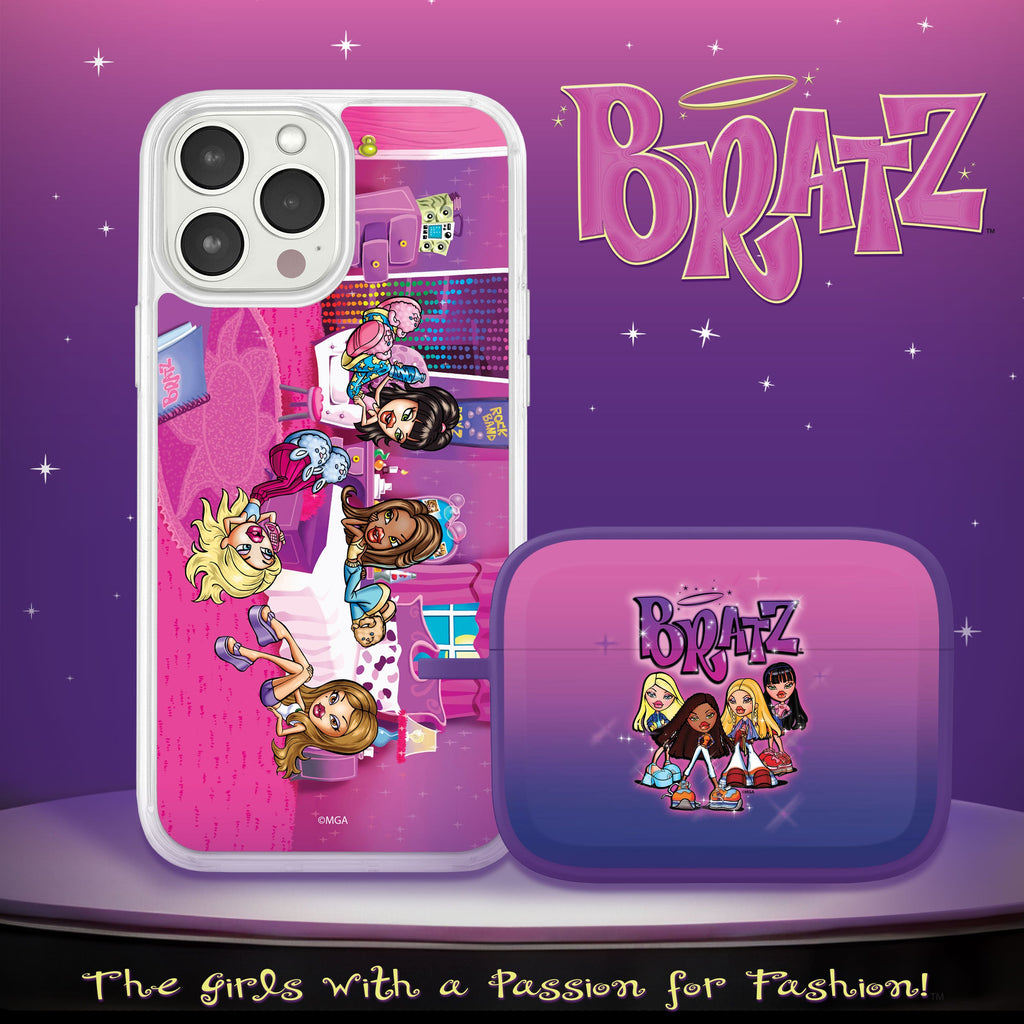 Bratz® Classic HD Apple iPhone 14 Mag-Safe Phone Case and AirPods AirPods Pro Combo Package