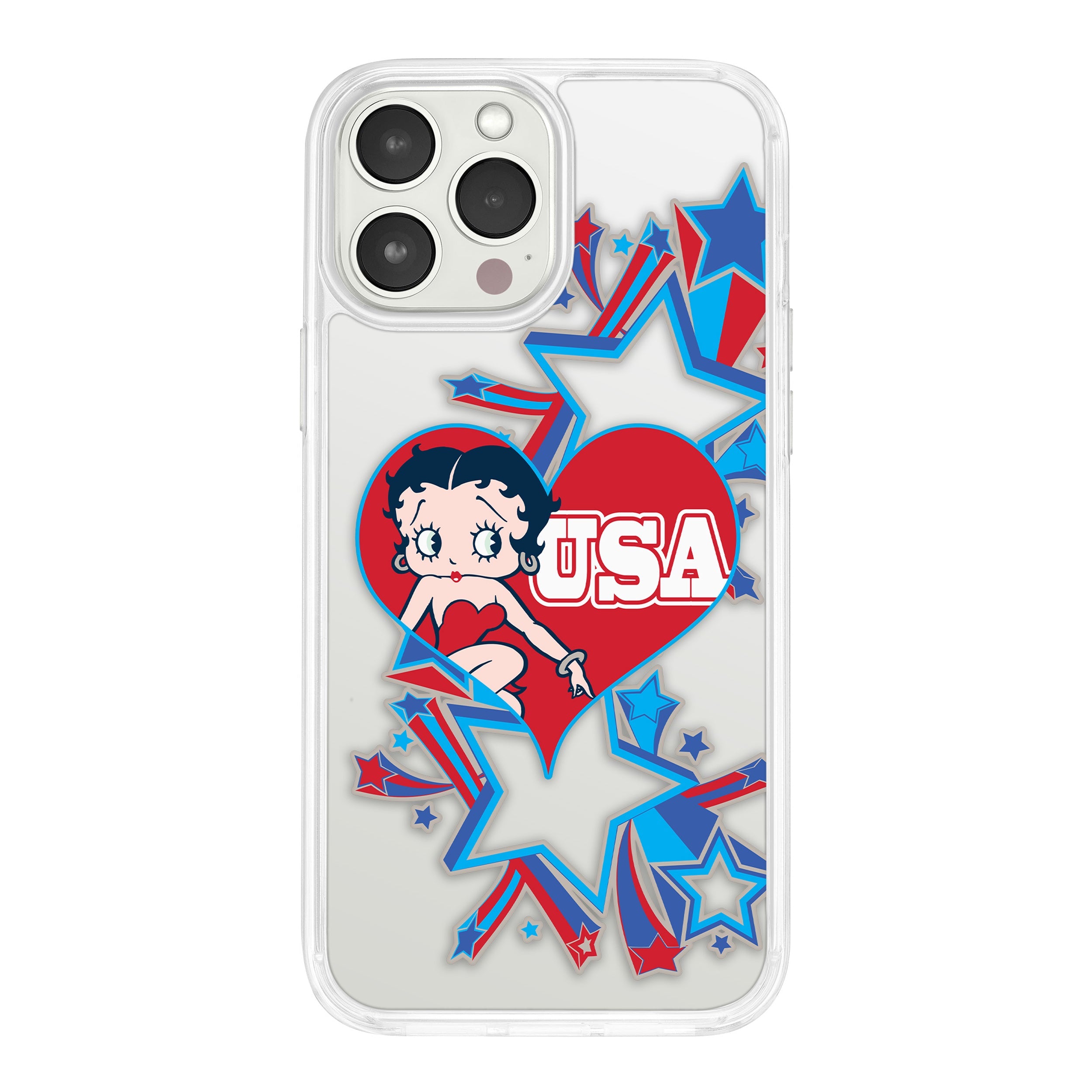 Betty Boop Red White & Boop HD Apple iPhone 11/XR Phone Case