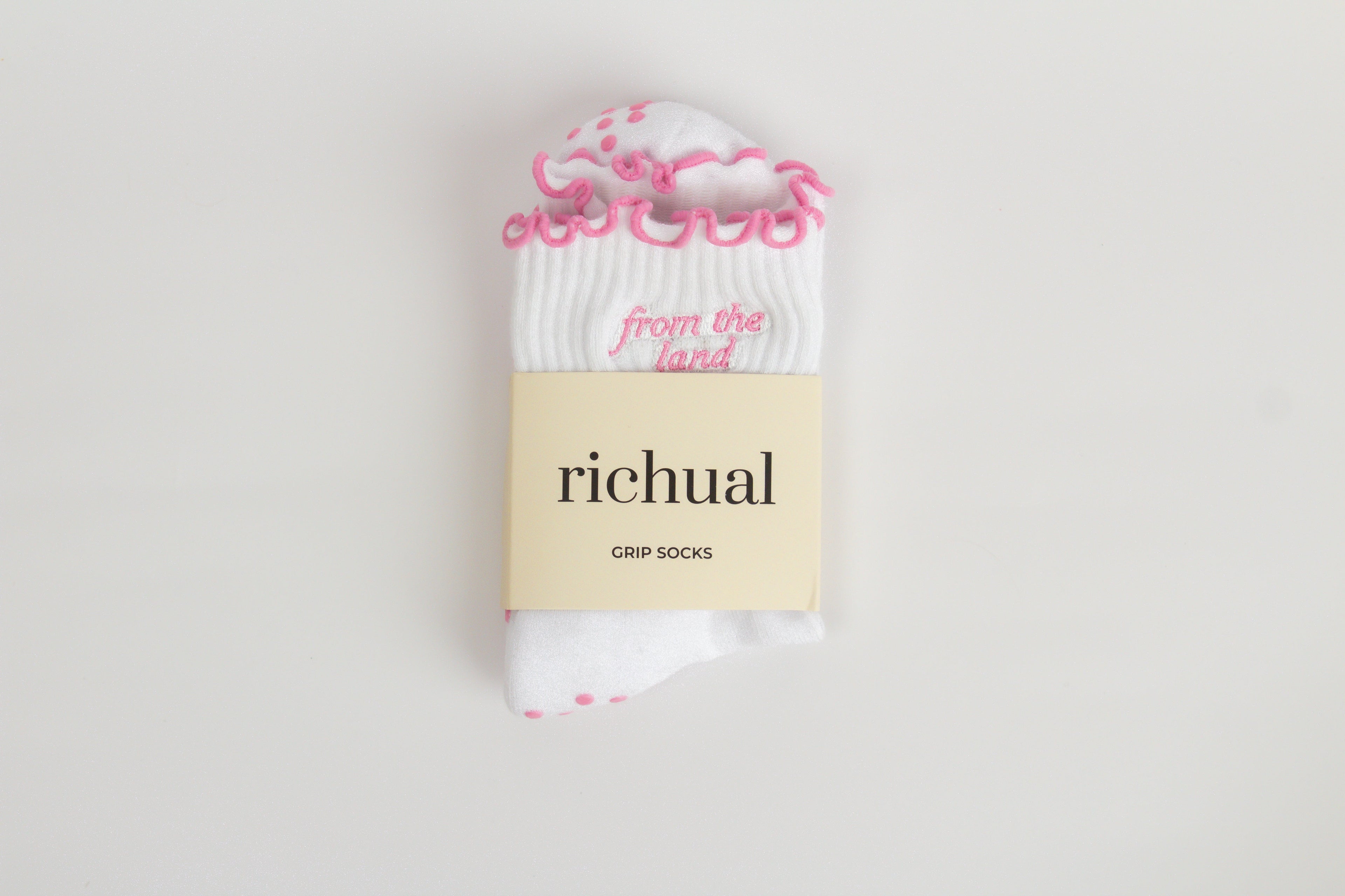 From The Land Grip Socks
