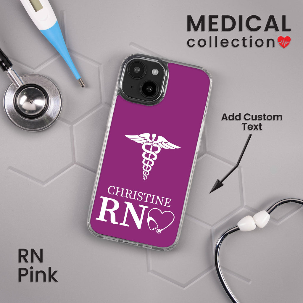 Nurse HD Custom Name Apple iPhone 13 Series Mag-Safe Phone Case