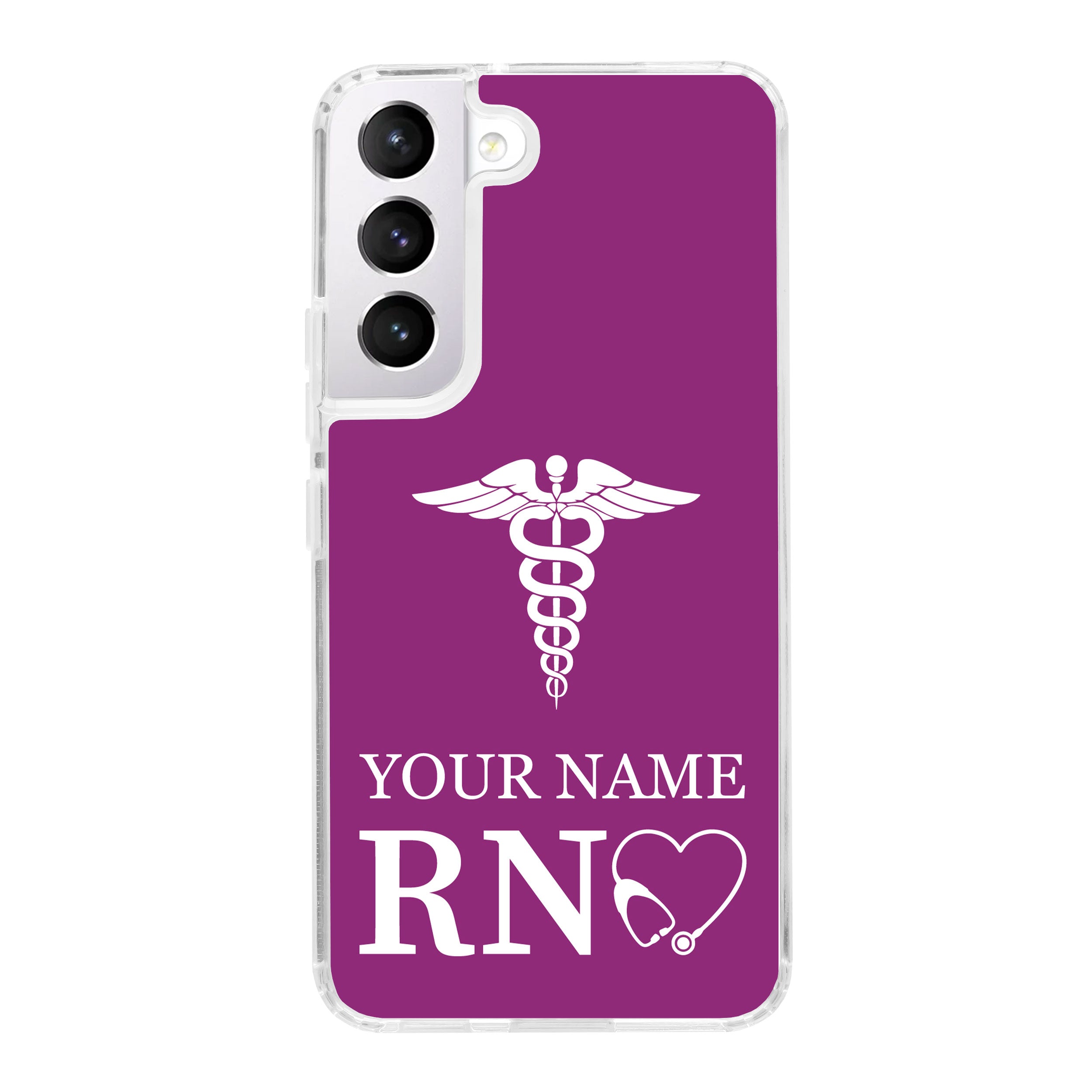 Nurse HD Custom Name Samsung Galaxy S21 Phone Case