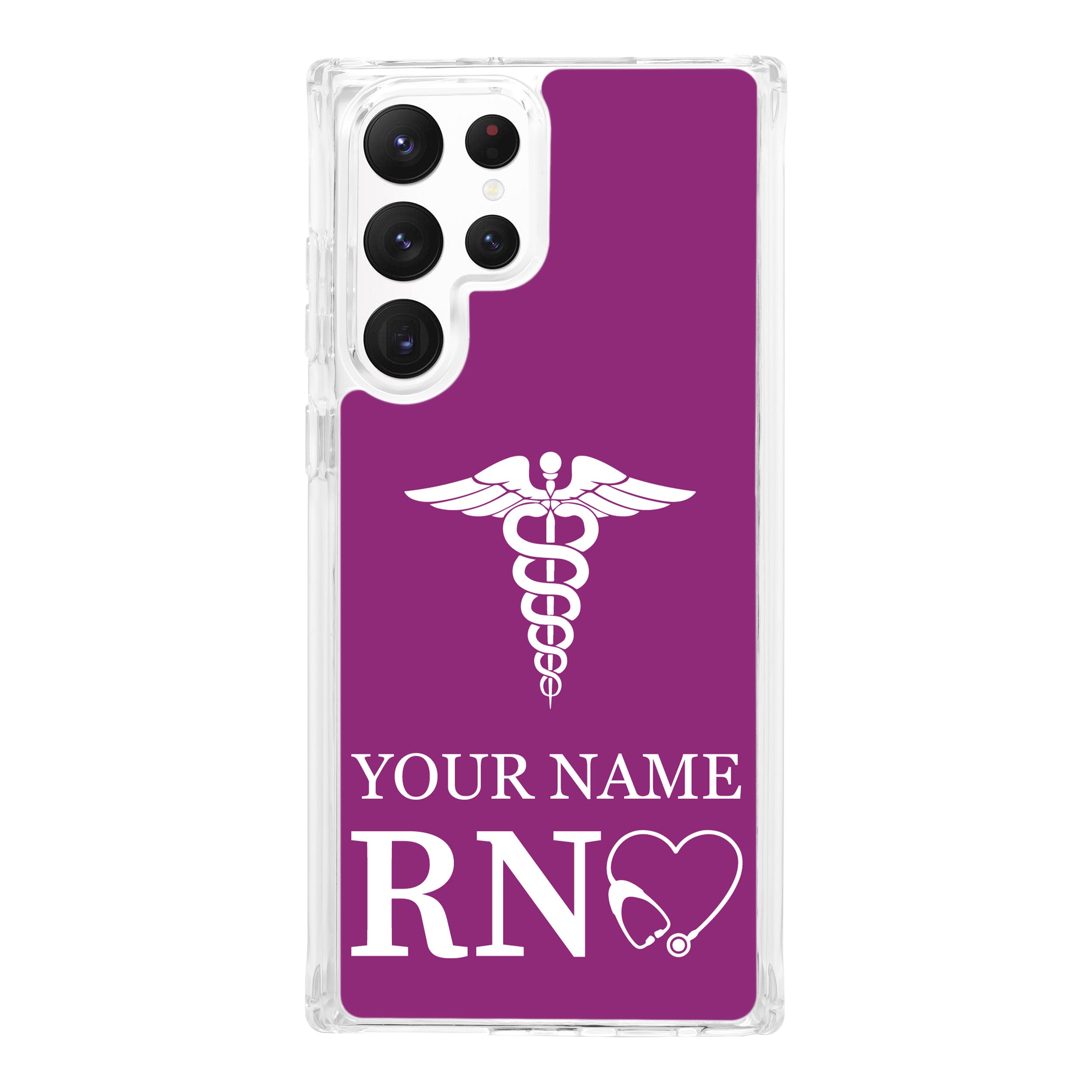 Nurse HD Custom Name Samsung Galaxy S21 Phone Case