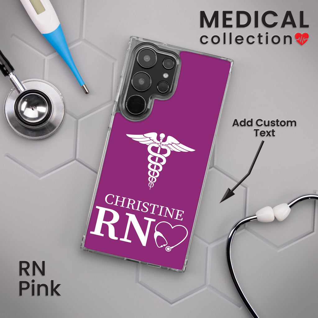 Nurse HD Custom Name Samsung Galaxy S21 Phone Case