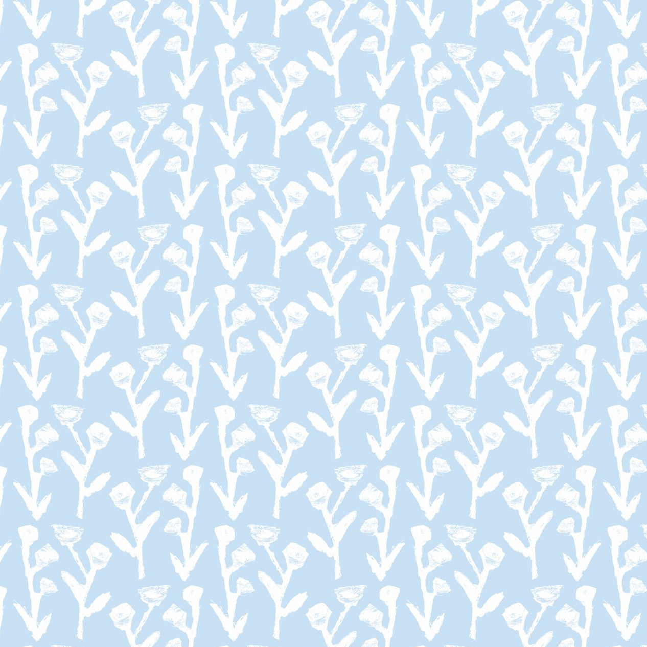 Ivy Manor Wallpaper (Bluebird)