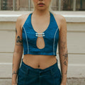 Bu Sleeveless Top Forest Blue