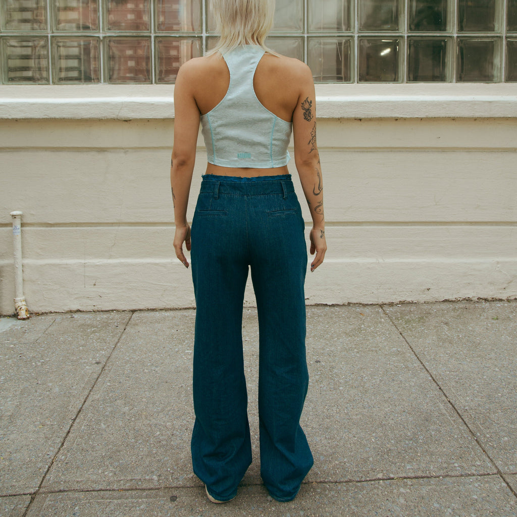 Bu Sleeveless Top Jade Blue