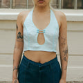 Bu Sleeveless Top Jade Blue