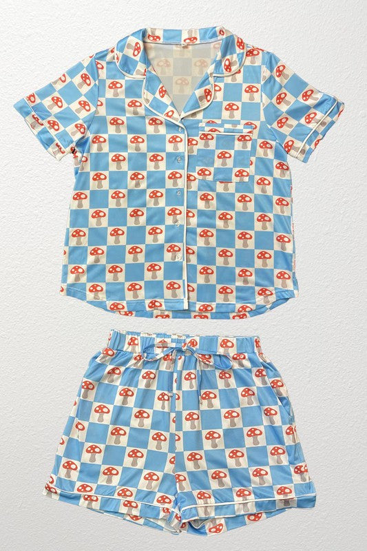 Novelty 2 piece pajama set