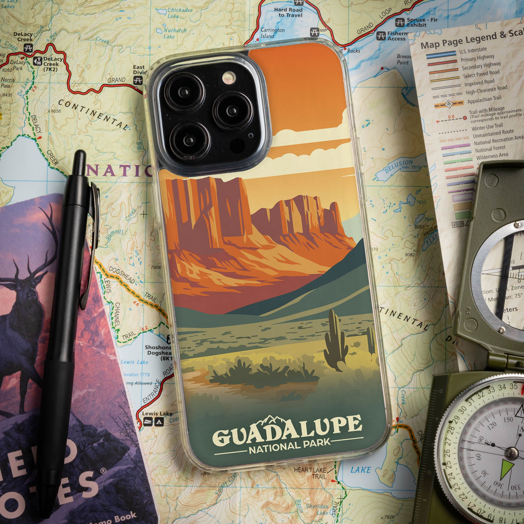 National Parks Guadalupe HD Apple iPhone 12 Series Mag-Safe Phone Case
