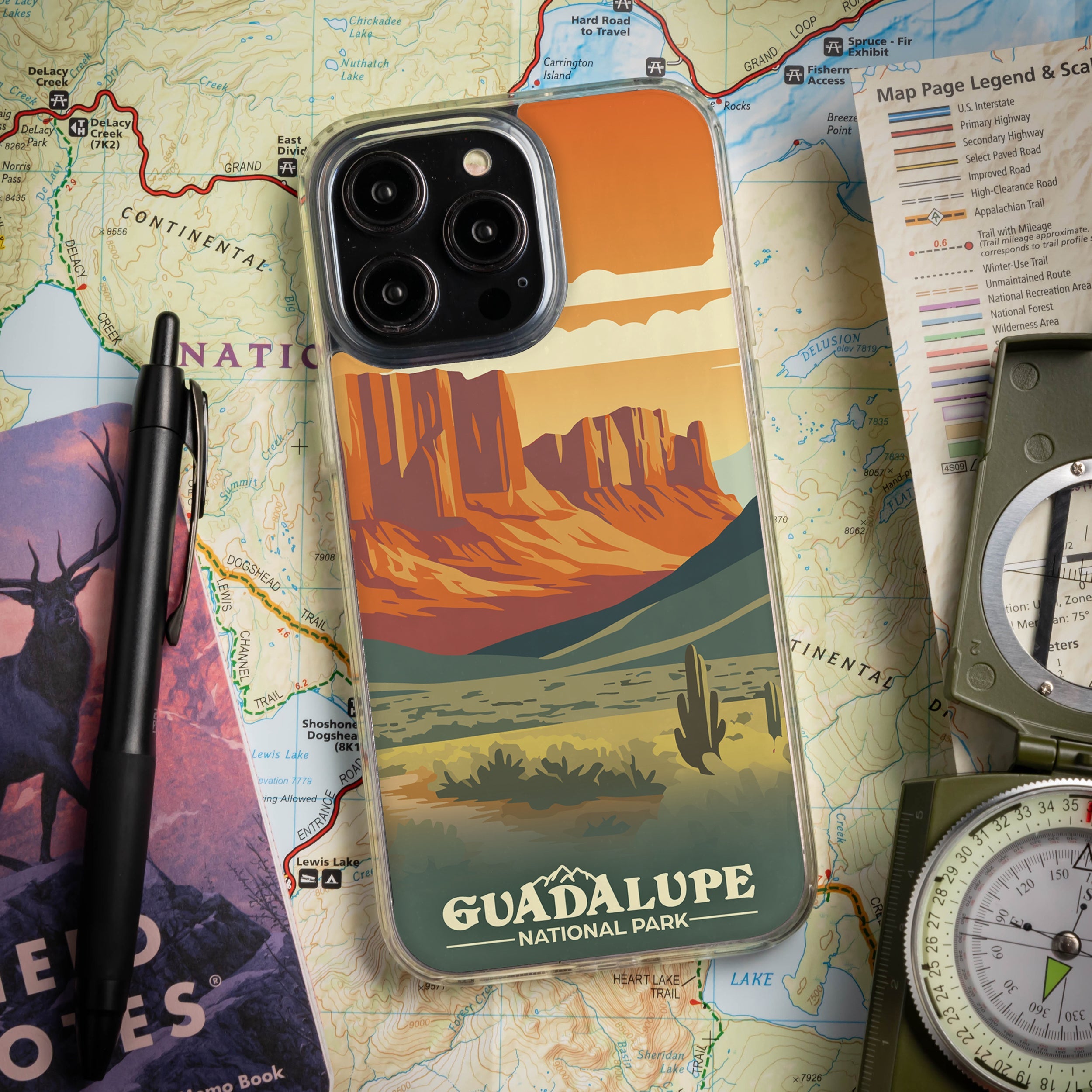 National Parks Guadalupe HD Apple iPhone 13 Series Mag-Safe Phone Case