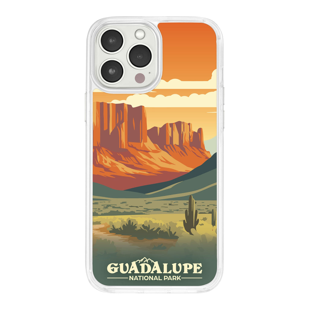 National Parks Guadalupe HD Apple iPhone 14 Series Mag-Safe Phone Case