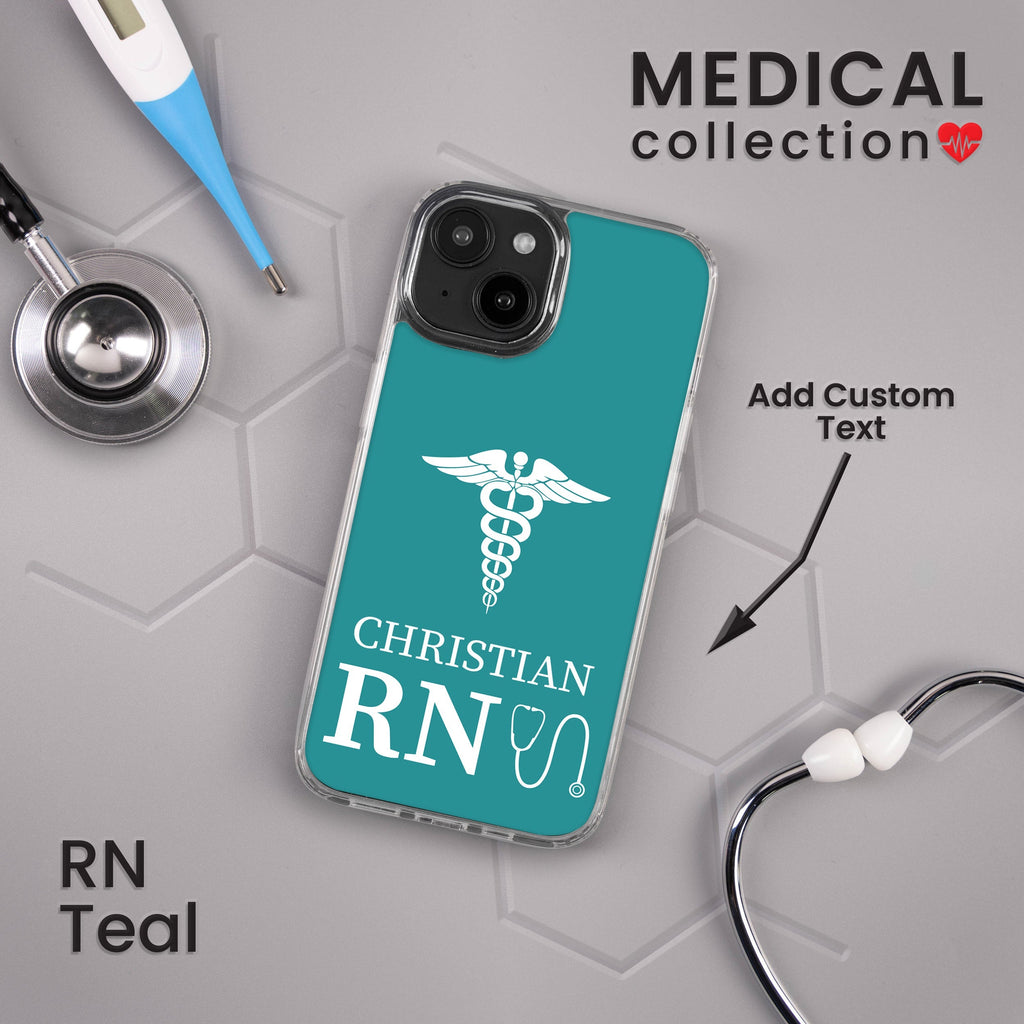 Nurse HD Custom Name Apple iPhone 12 Series Mag-Safe Phone Case