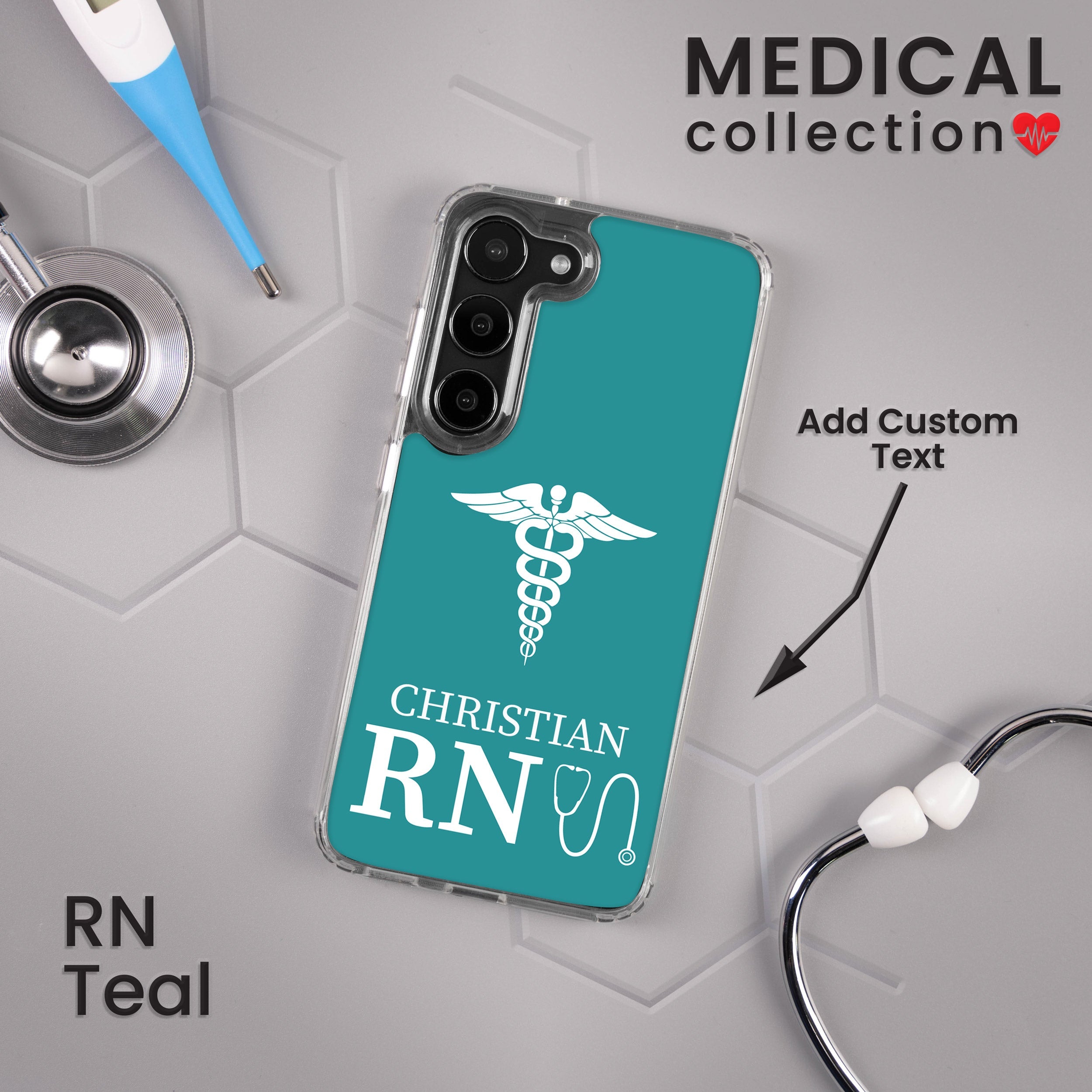 Nurse HD Custom Name Samsung Galaxy S23 Phone Case