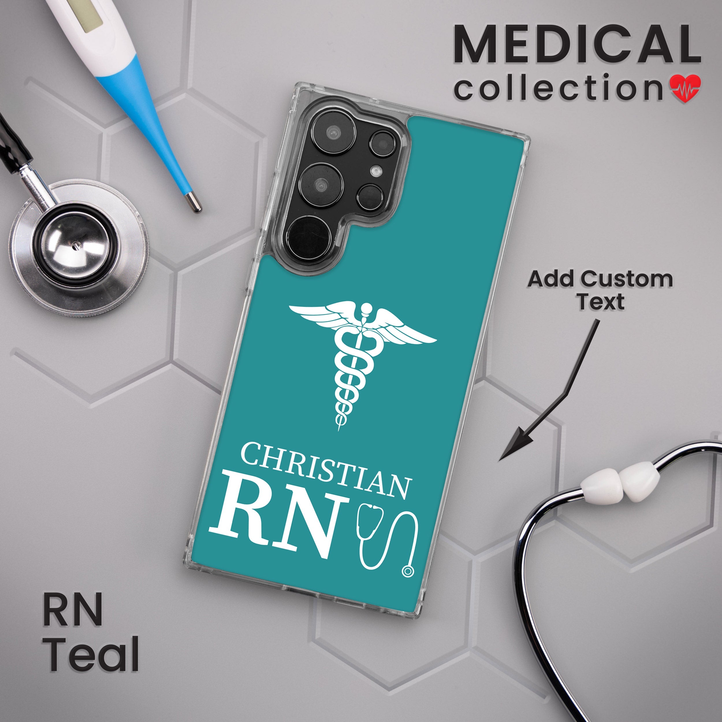 Nurse HD Custom Name Samsung Galaxy S22 Phone Case