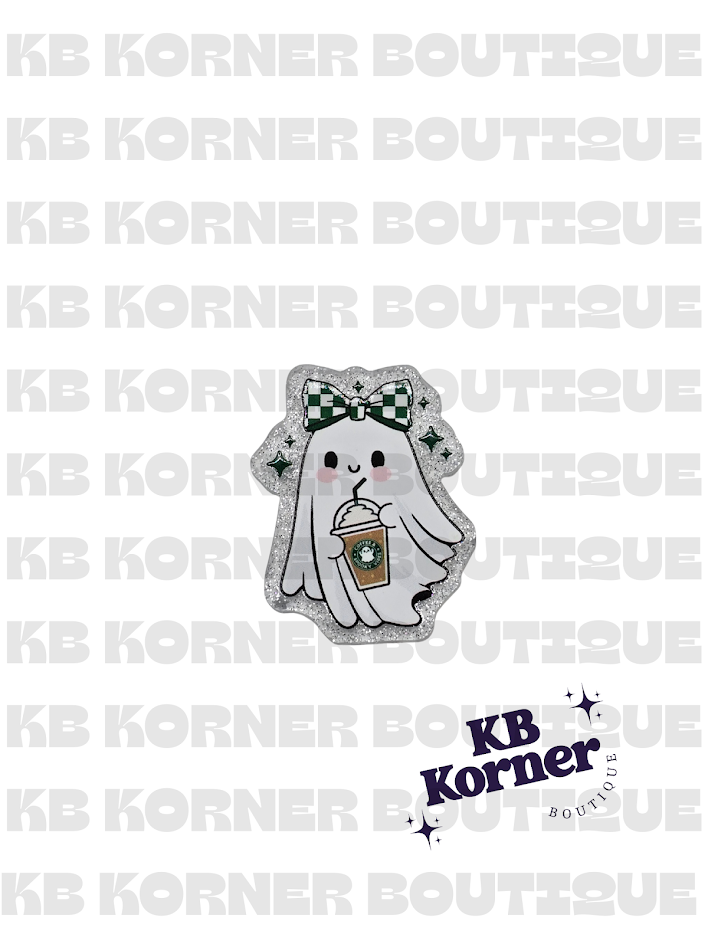 Bogg Bag Charms - Starbucks Ghost