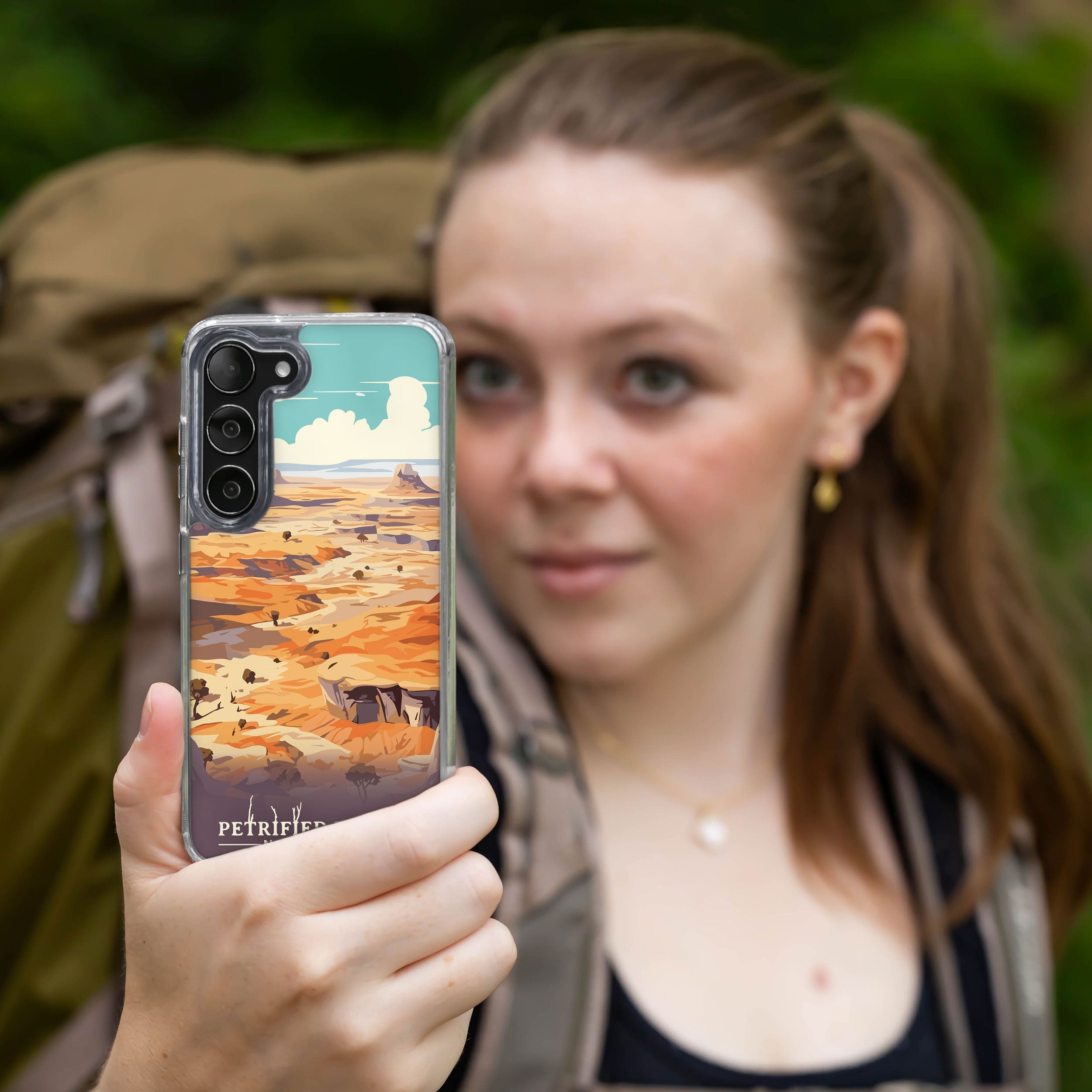 National Parks Petrified Forest HD Samsung Galaxy S21 Phone Case