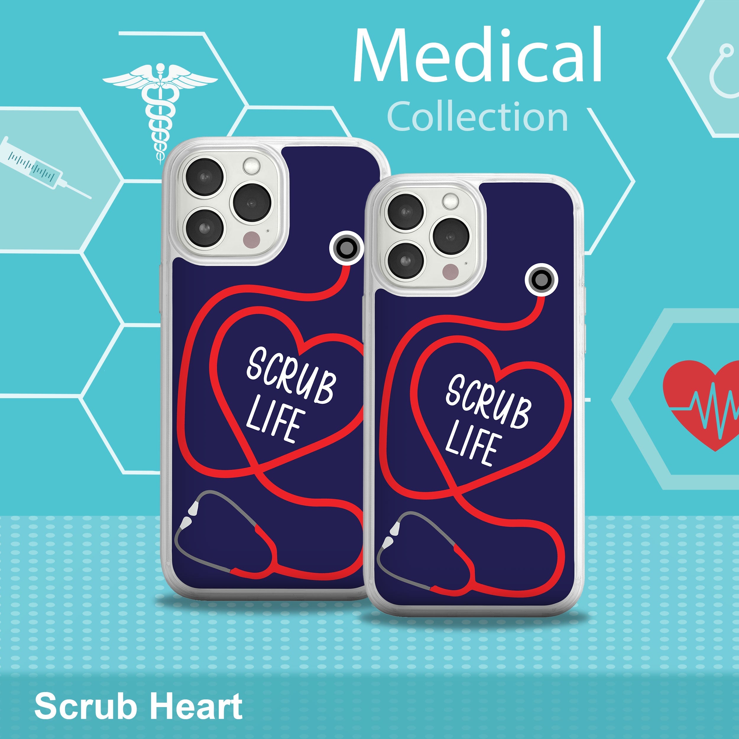 Nurse HD Apple iPhone 14 Series Mag-Safe Phone Case
