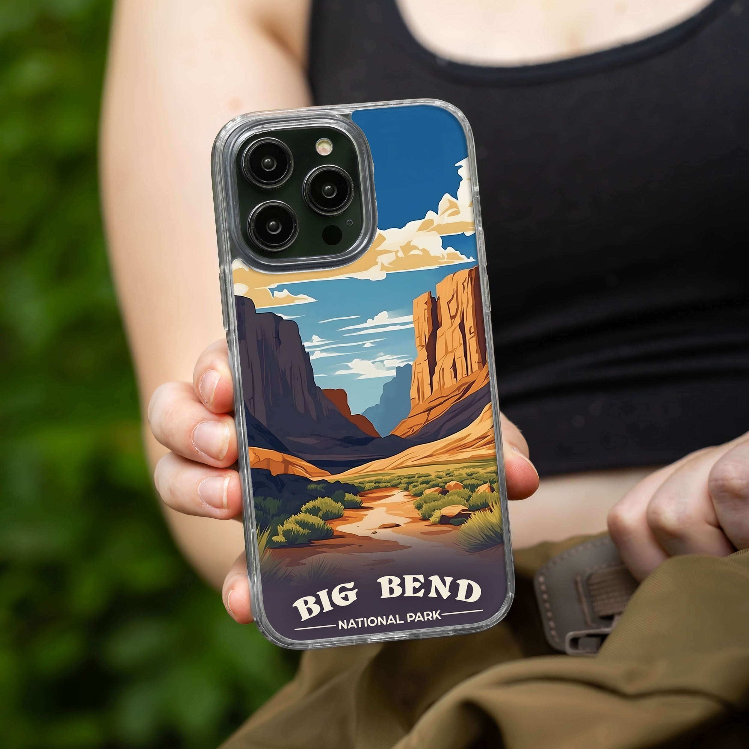 National Parks Big Bend HD Apple iPhone 13 Series Mag-Safe Phone Case
