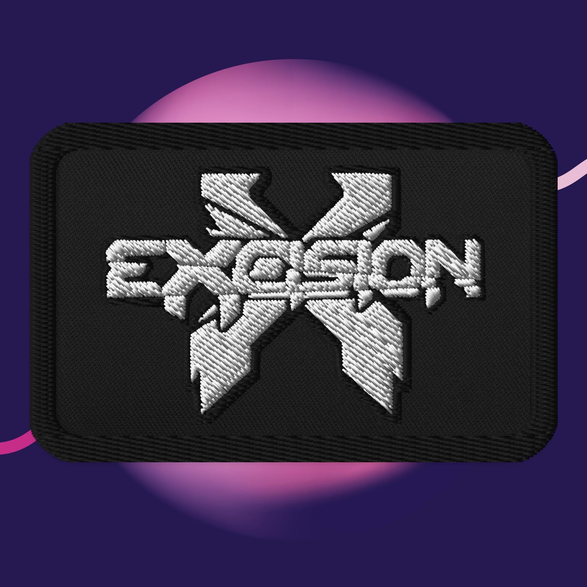 Excision Embroidered Iron-on Festival Patches
