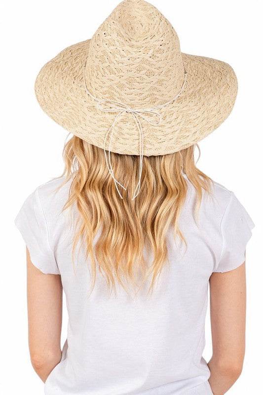 Braided Hatband Straw Sun Hat