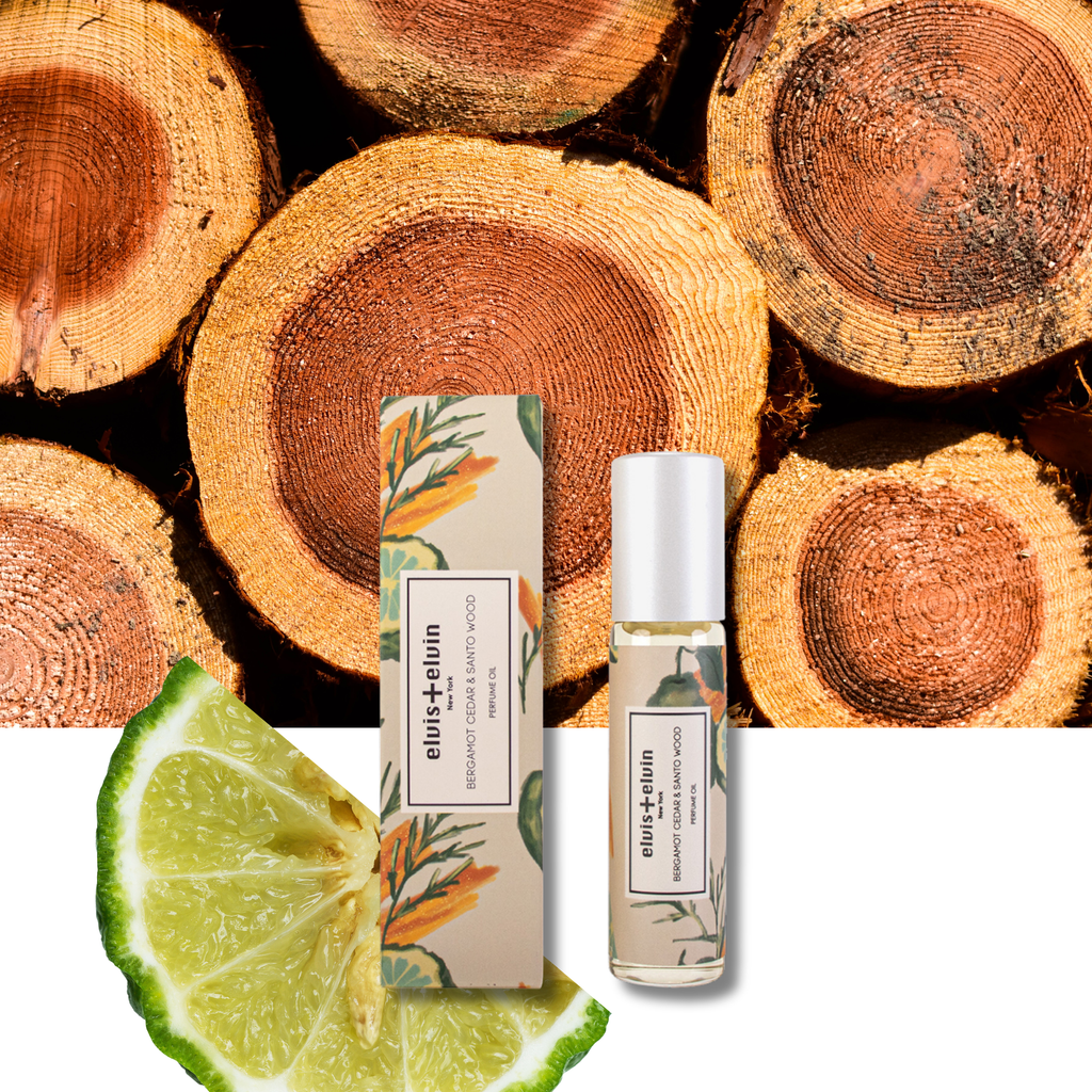 Bergamot Cedar & Santo Wood Perfume Oil by elvis+elvin